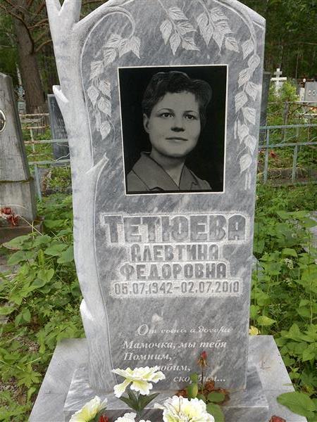 Тетюева Алевтина Федоровна