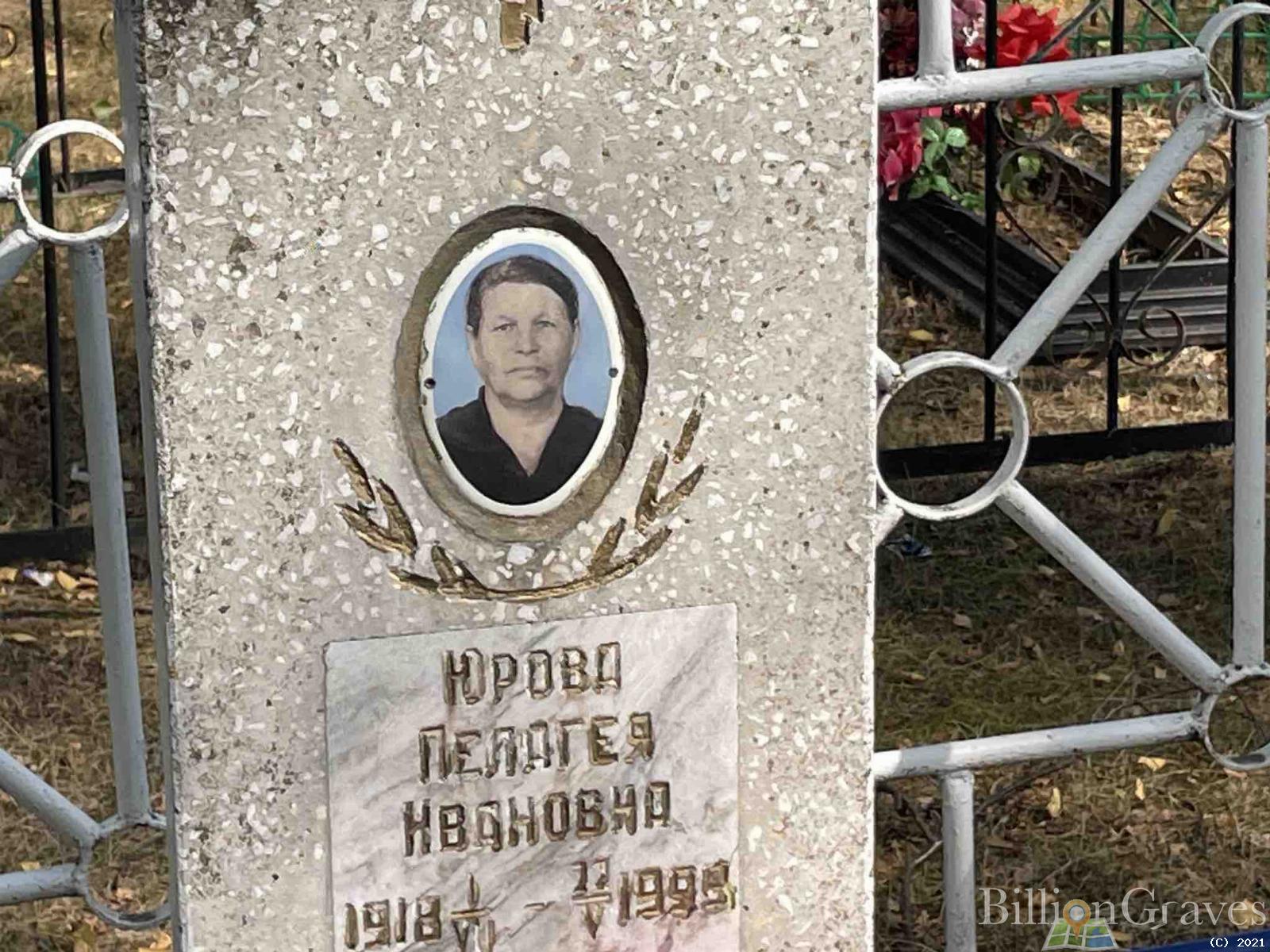 Юрова Пелагея Ивановна