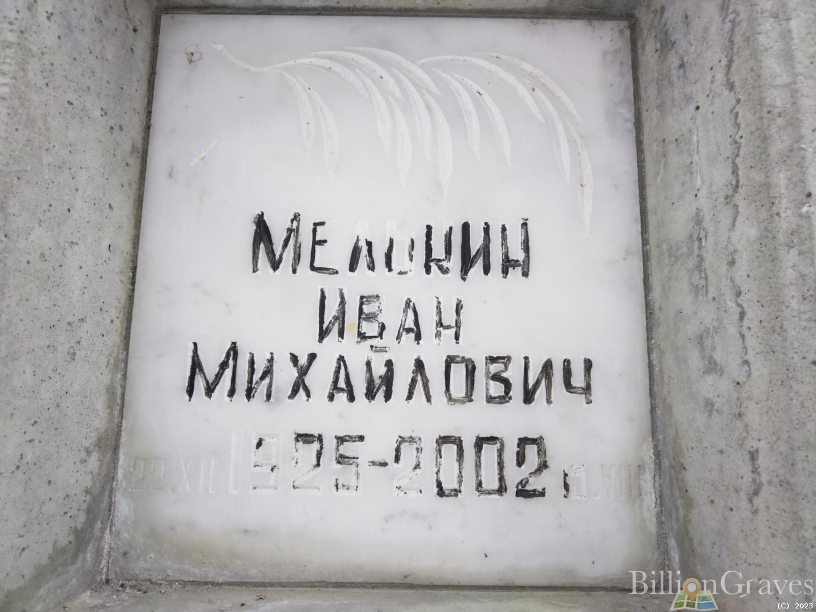 Мелькин Иван Михайлович