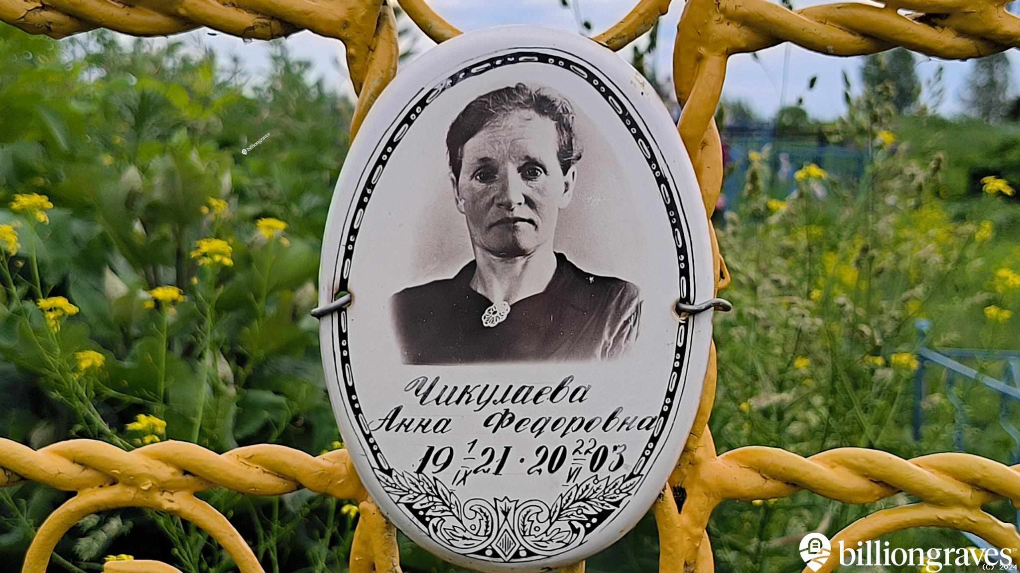 Чикулаева Анна Федоровна