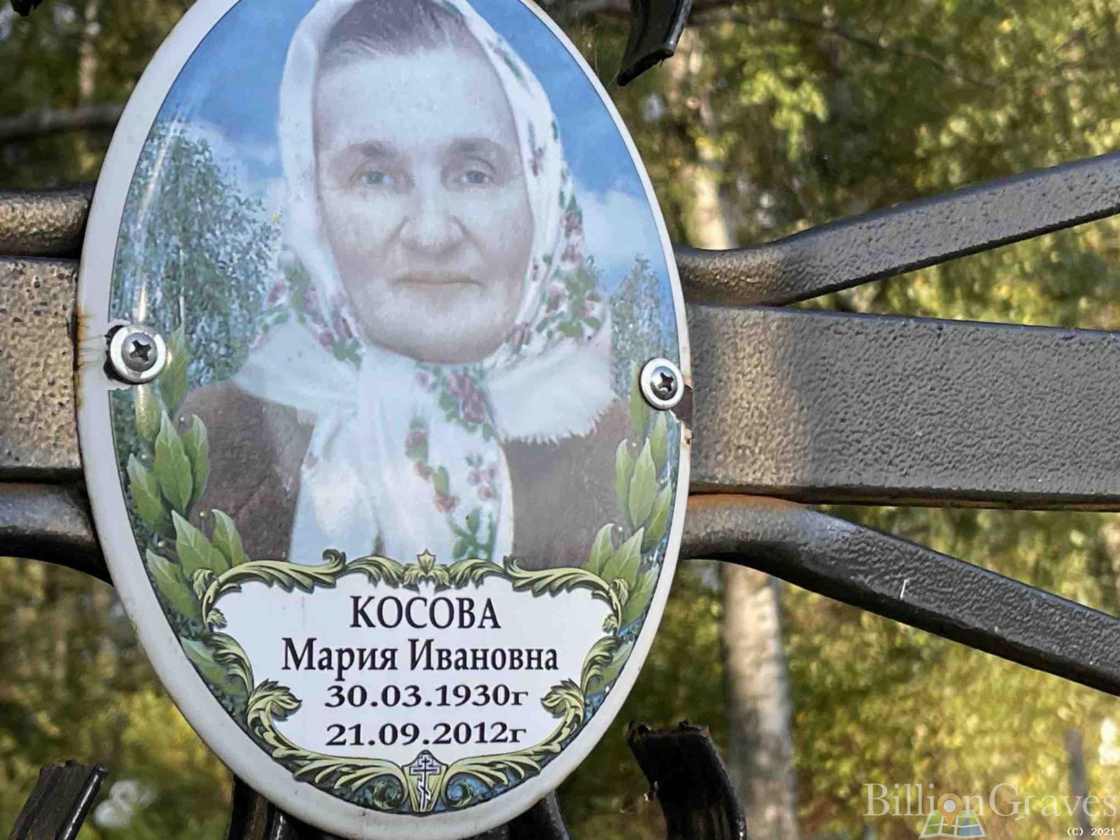 Косова Мария Ивановна