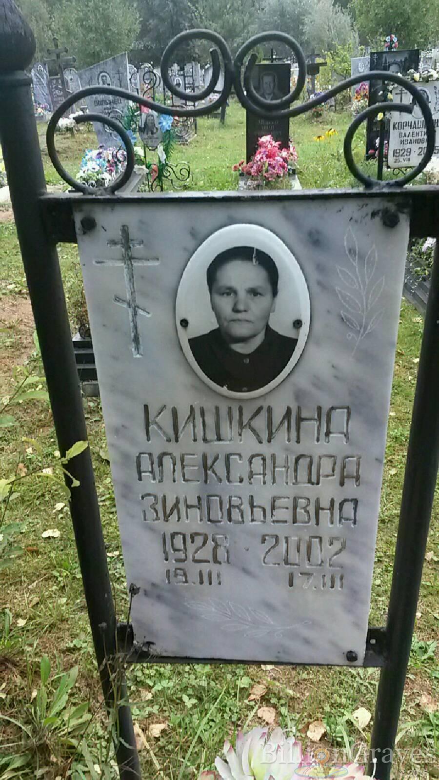 Кишкина Александра Зиновьевна