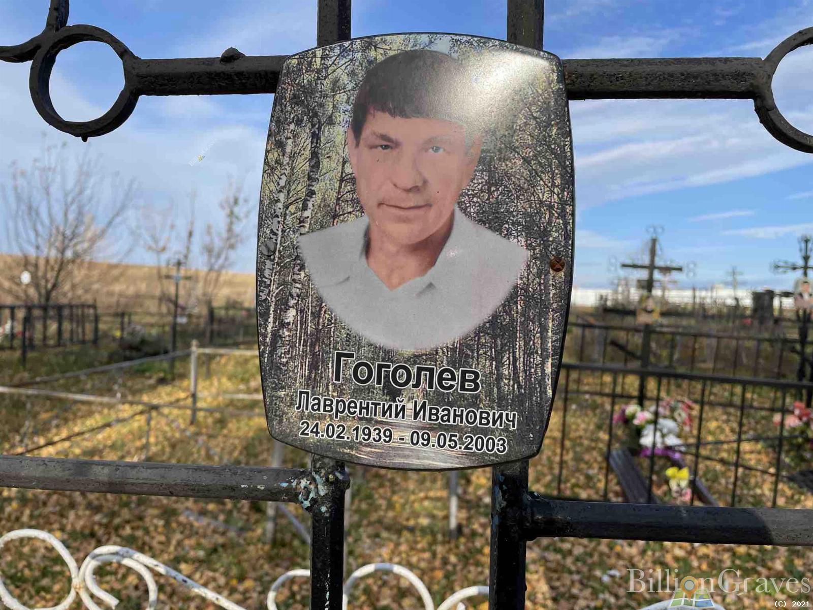 Гоголев Лаврентий Иванович