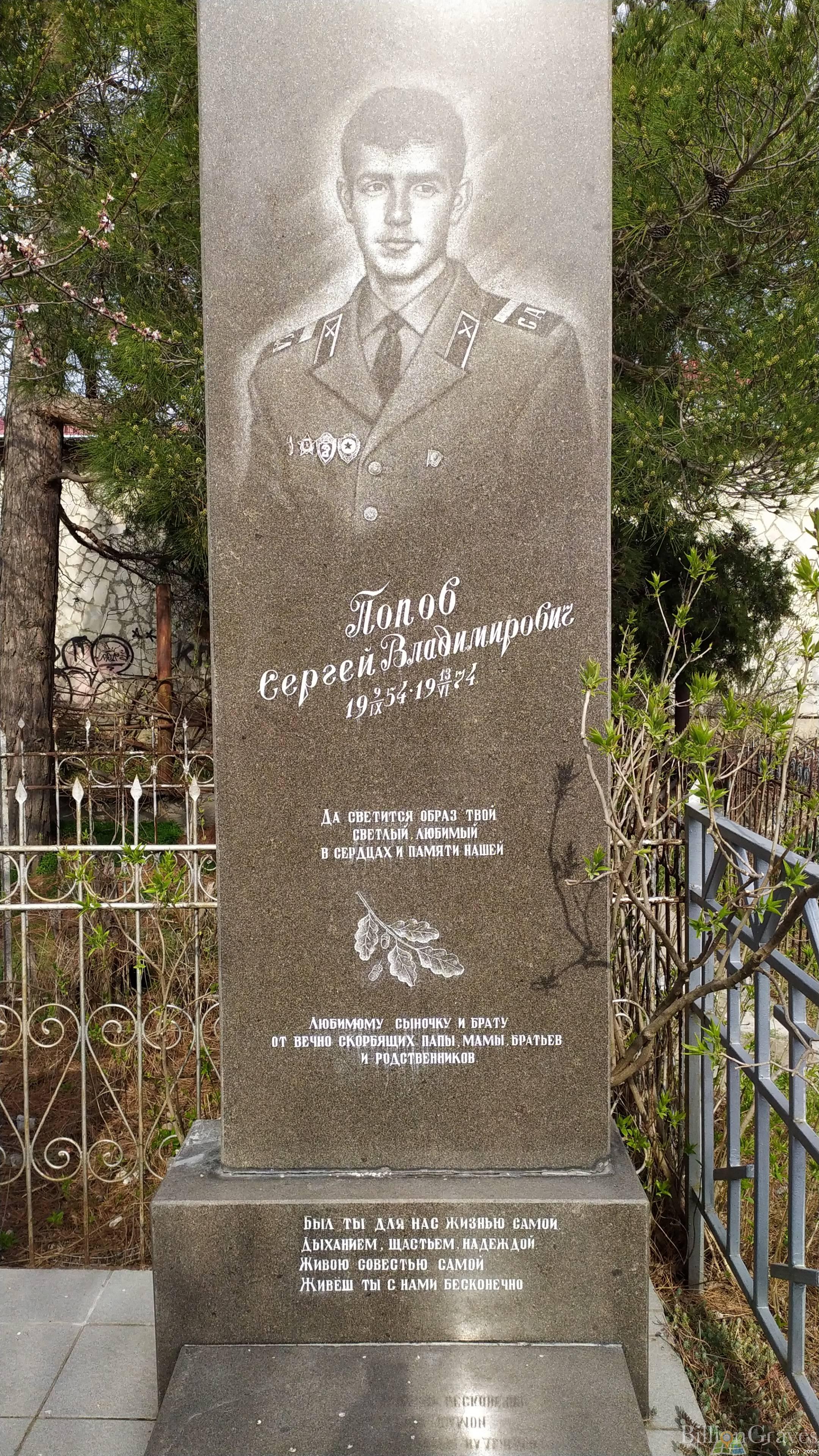 Попов Сергей Владимирович