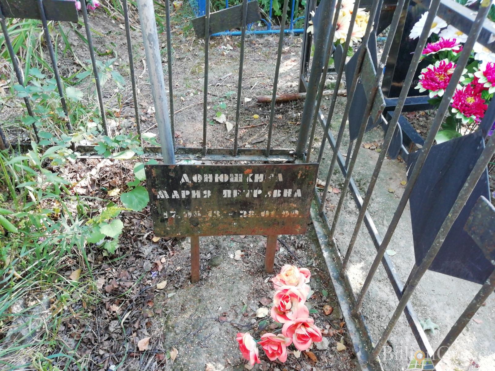 Донюшкина Мария Петровна