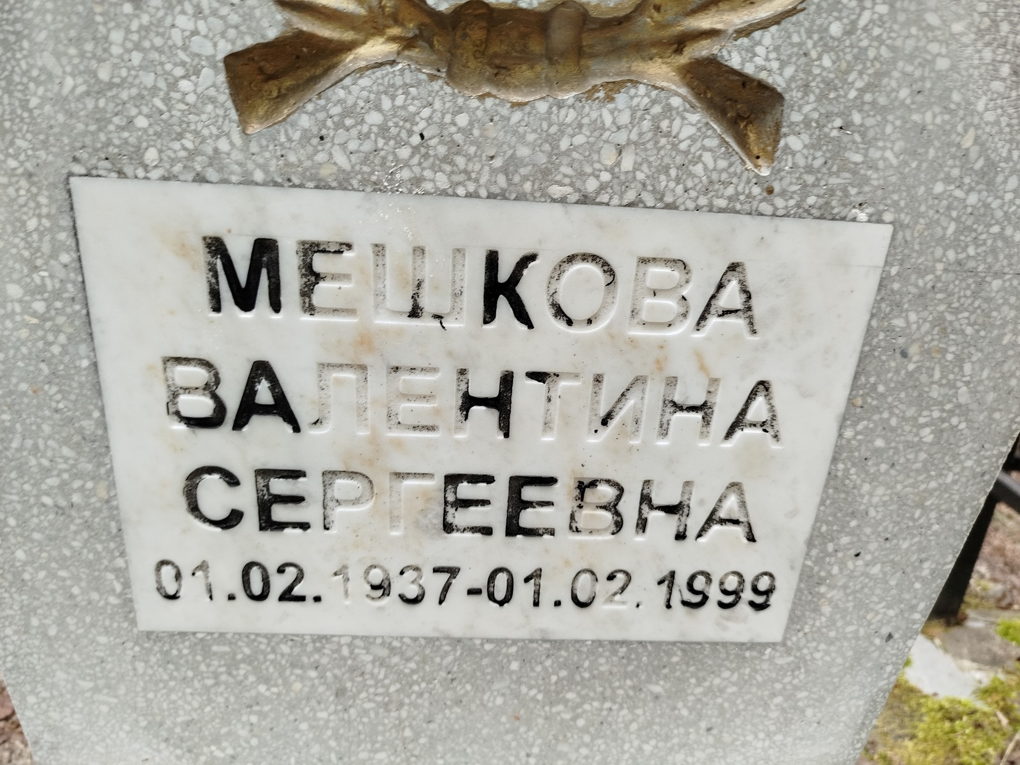 Мешкова Валентина Сергеевна