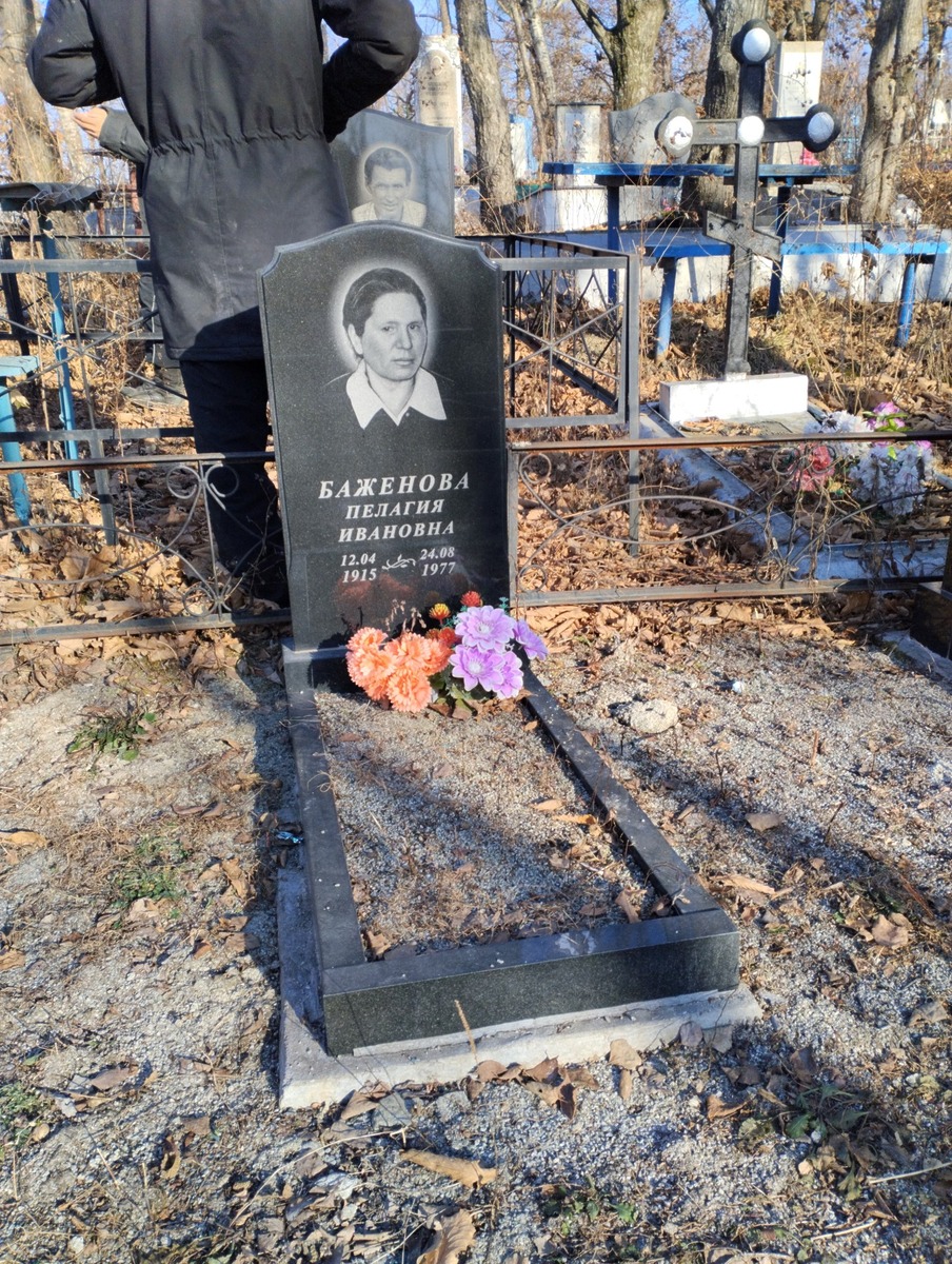 Баженова Пелагия Ивановна