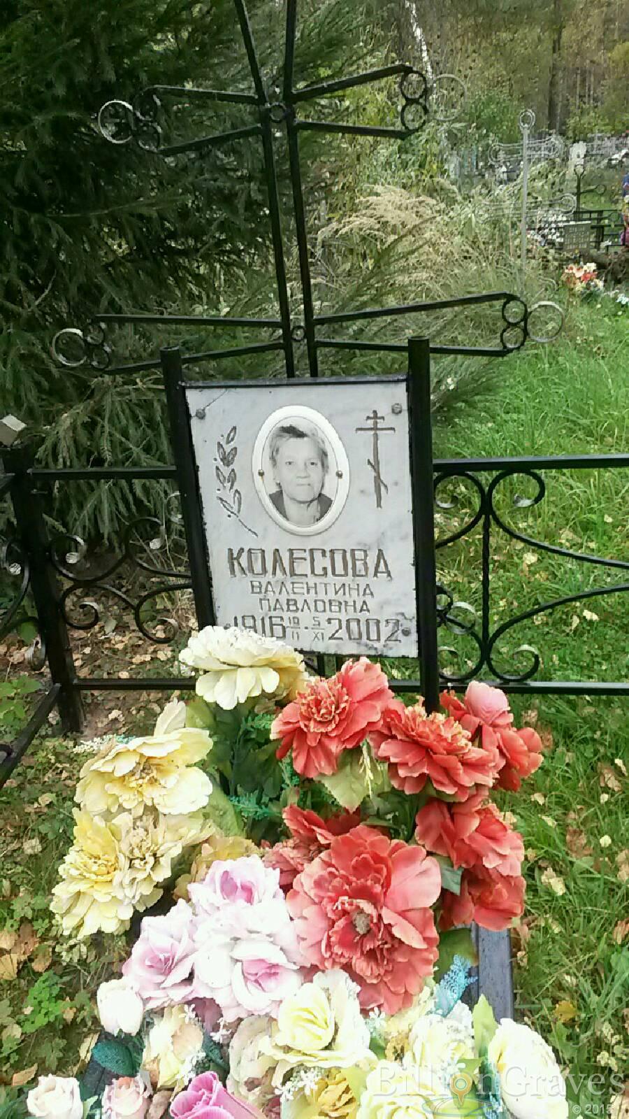 Колесова Валентина Павловна