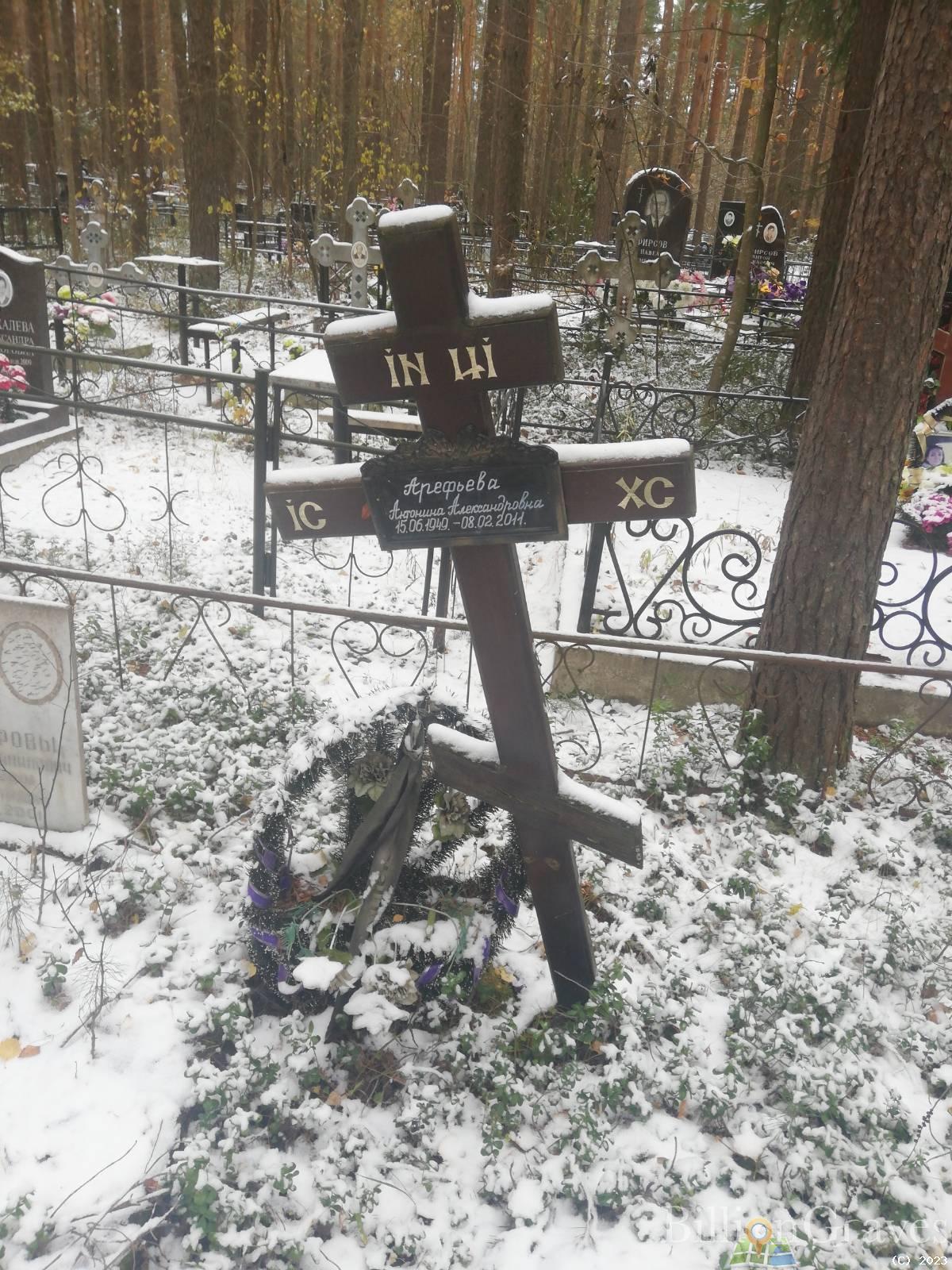 Арефьева Антонина Александровна