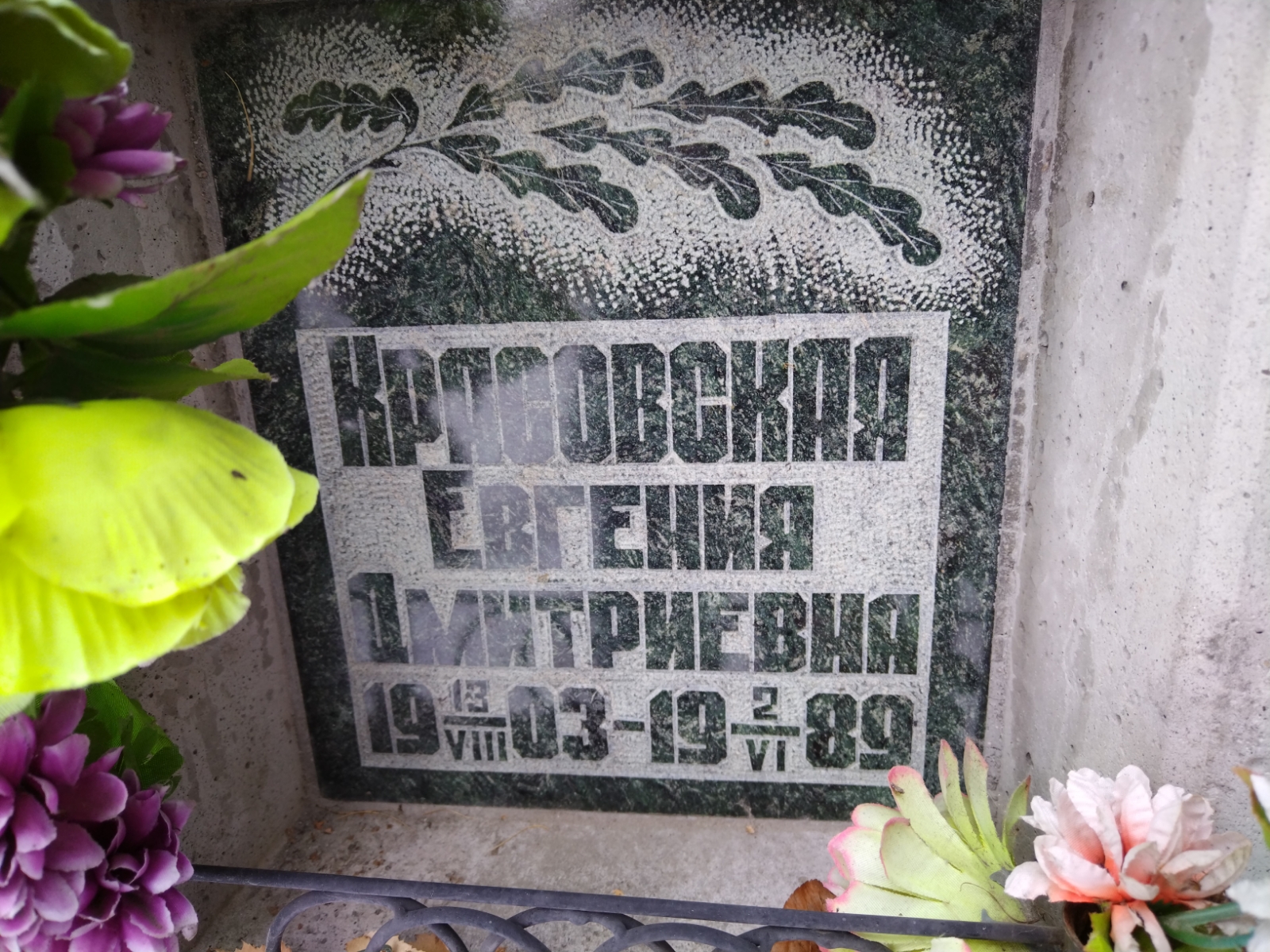 Красовская Евгения Дмитриевна