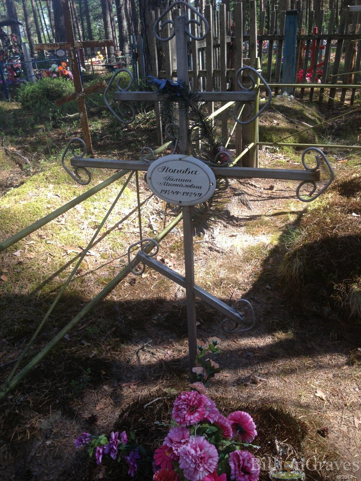 Попова Галина Михайловна