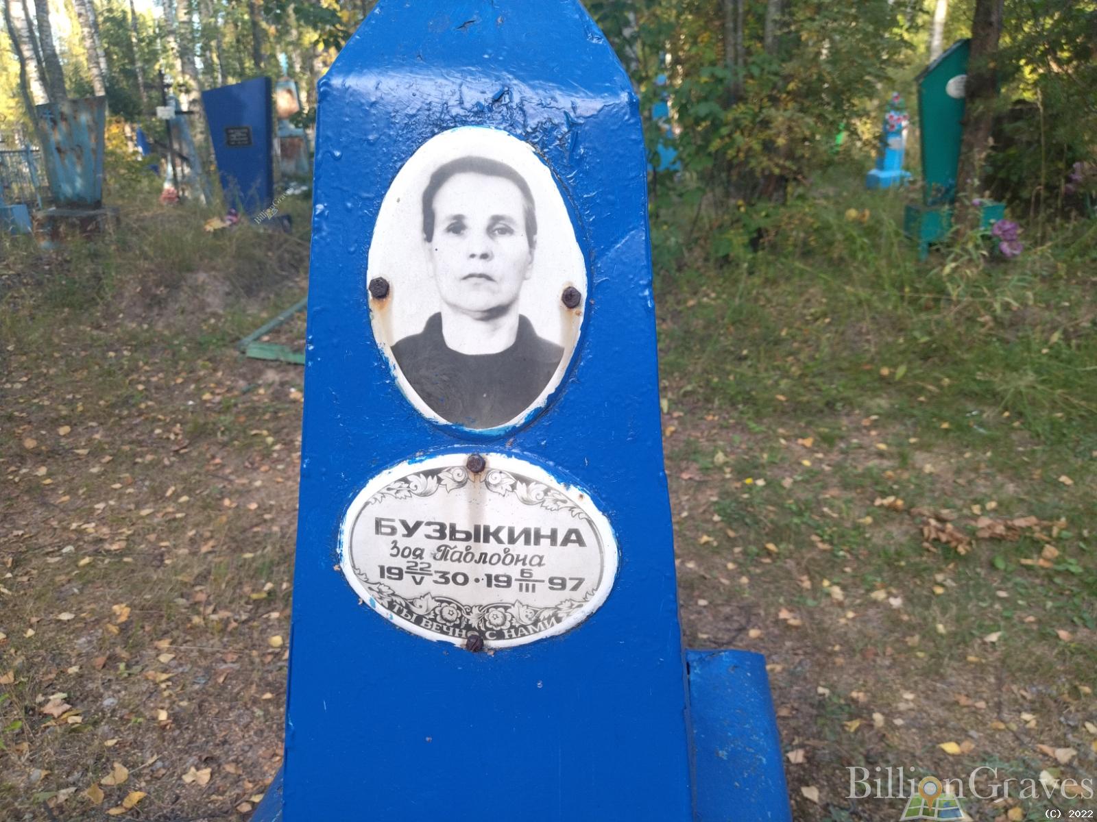 Бузыкина Зоя Павловна