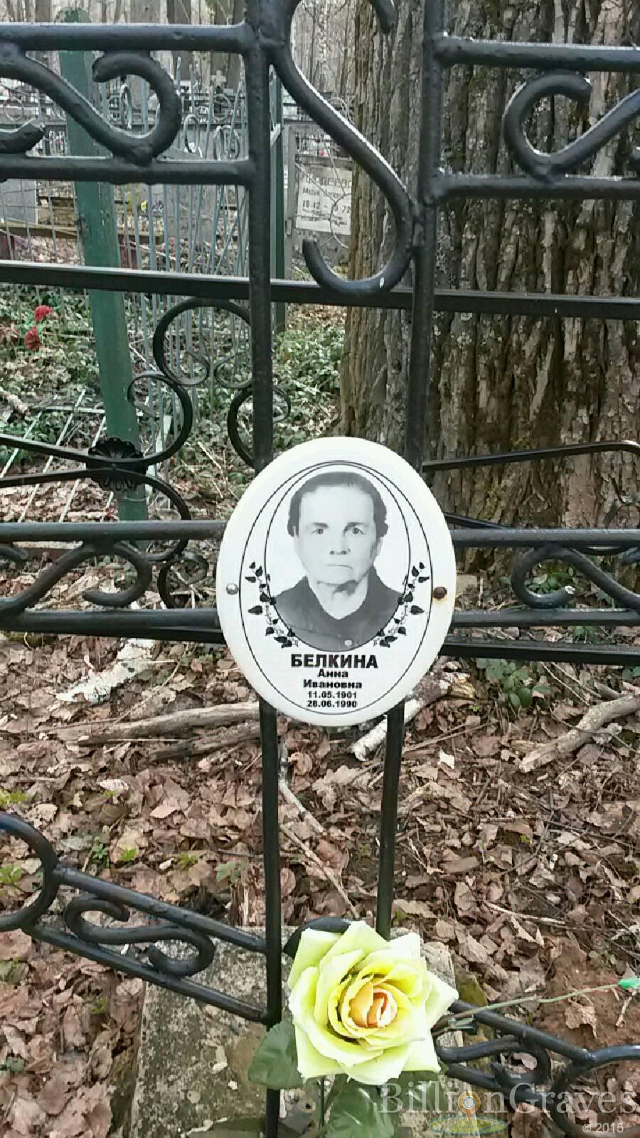 Белкина Анна Ивановна
