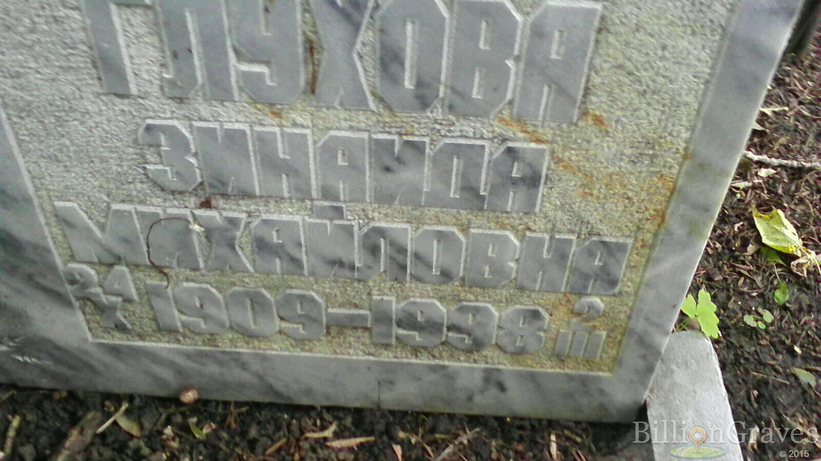 Глухова Зинаида Михайловна