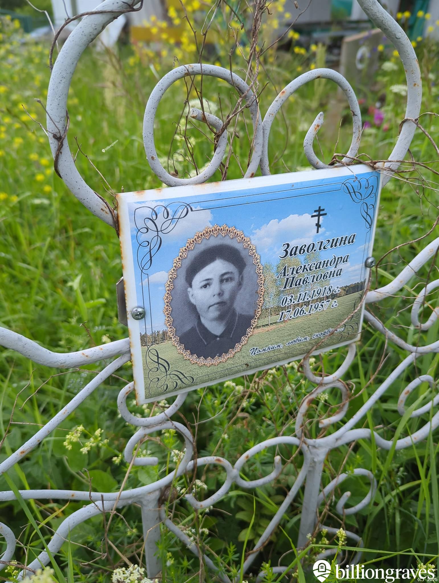 Заволгина Александра Павловна
