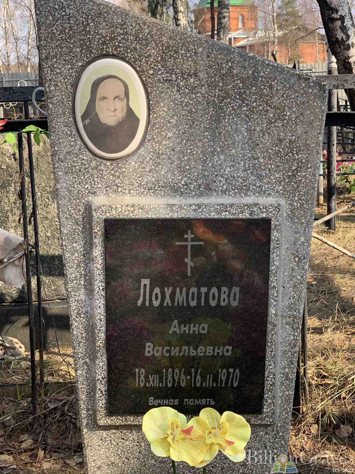 Лохматова Анна Васильевна