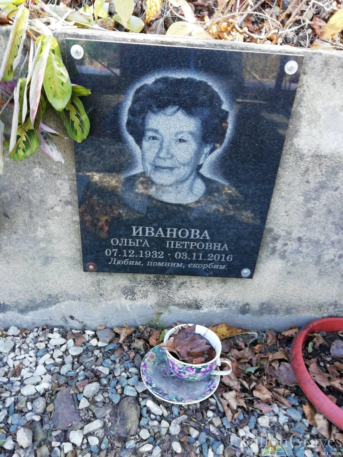 Иванова Ольга Петровна