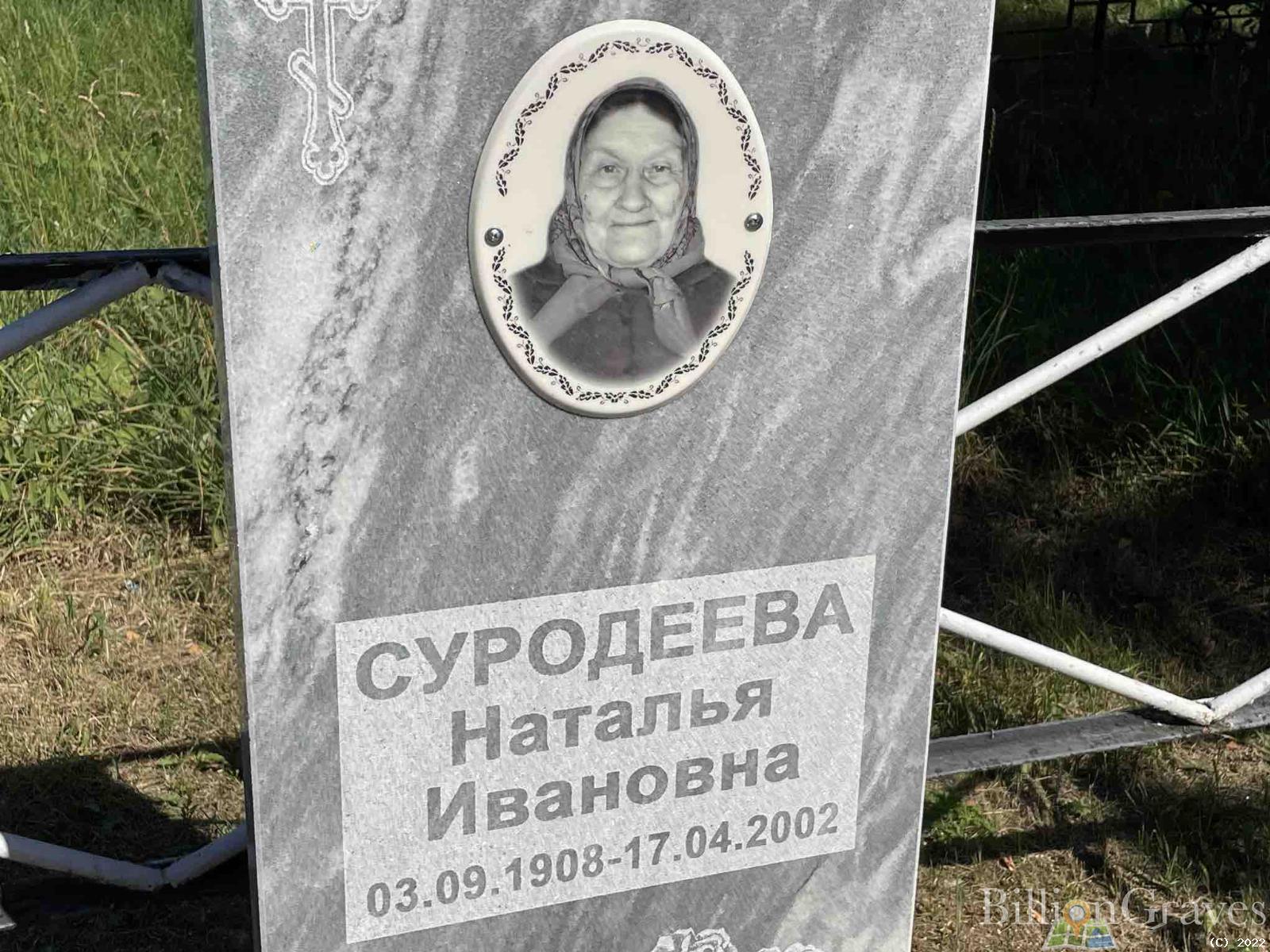 Суродеева Наталья Ивановна