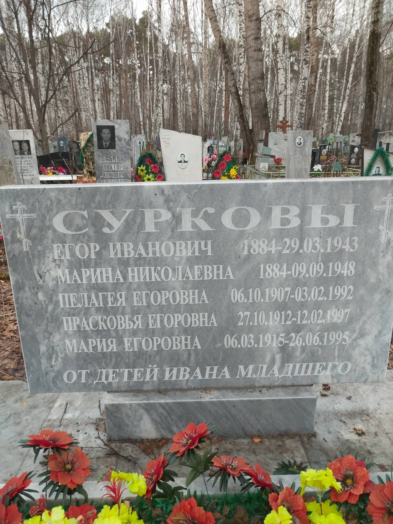 Суркова Прасковья Егоровна