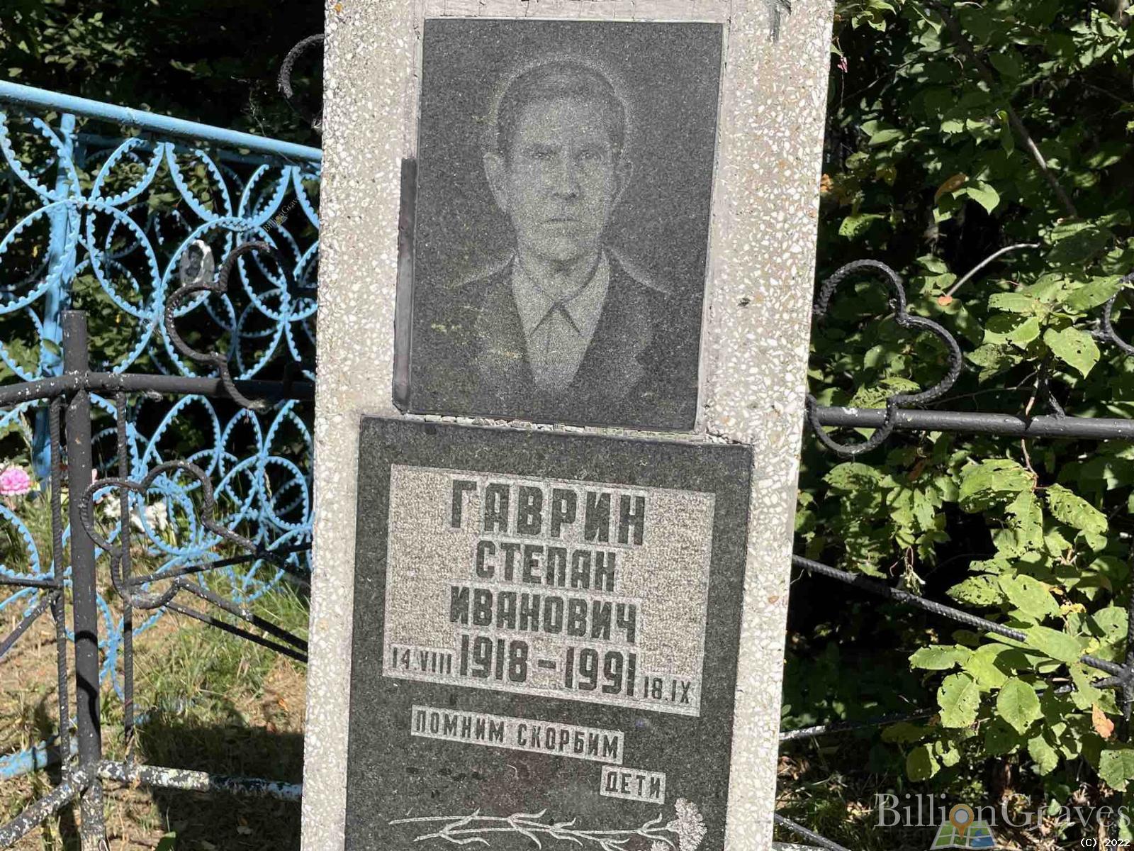 Гаврин Степан Иванович