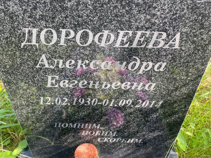 Дорофеева Александра Евгеньевна