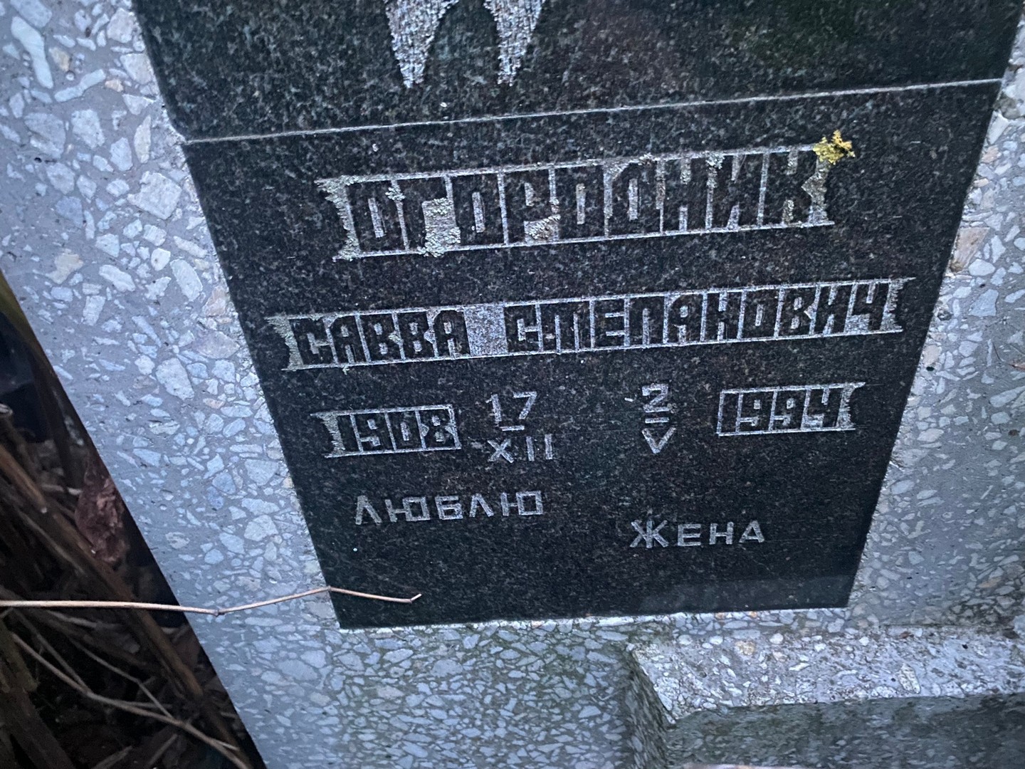 Савва Огородник Степанович
