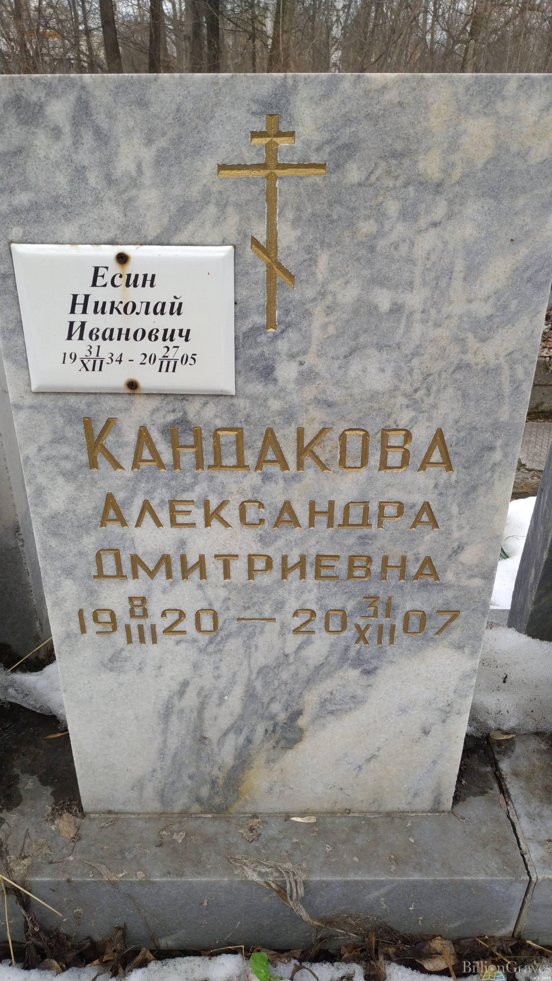 Кандакова Александра Дмитриевна