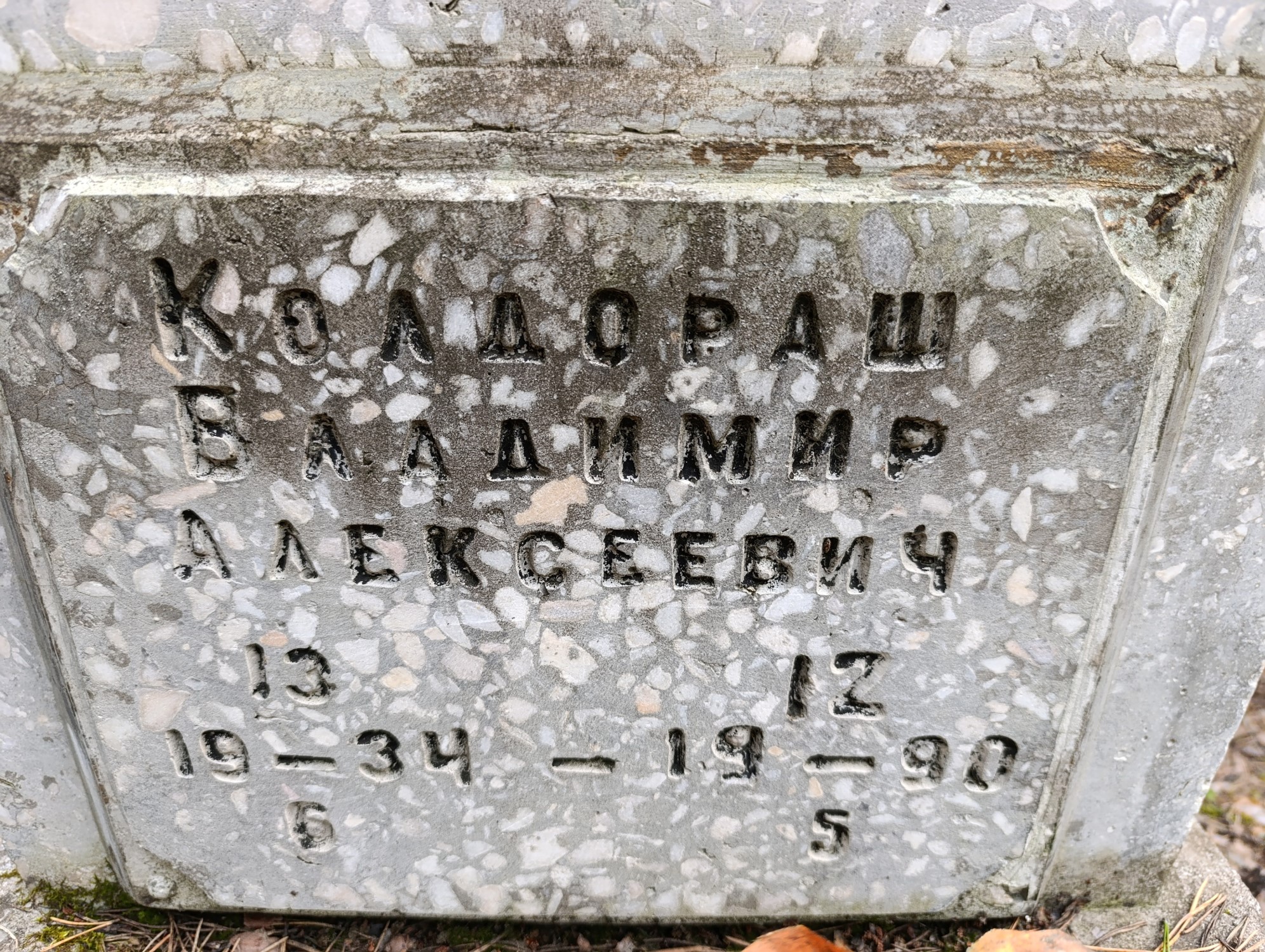 Колдораш Владимир Алексеевич