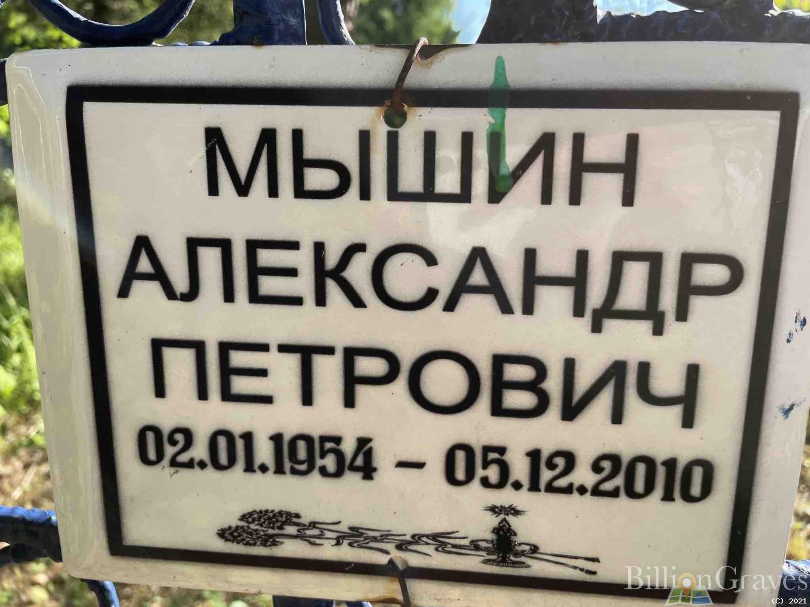 Мышин Александр Петрович