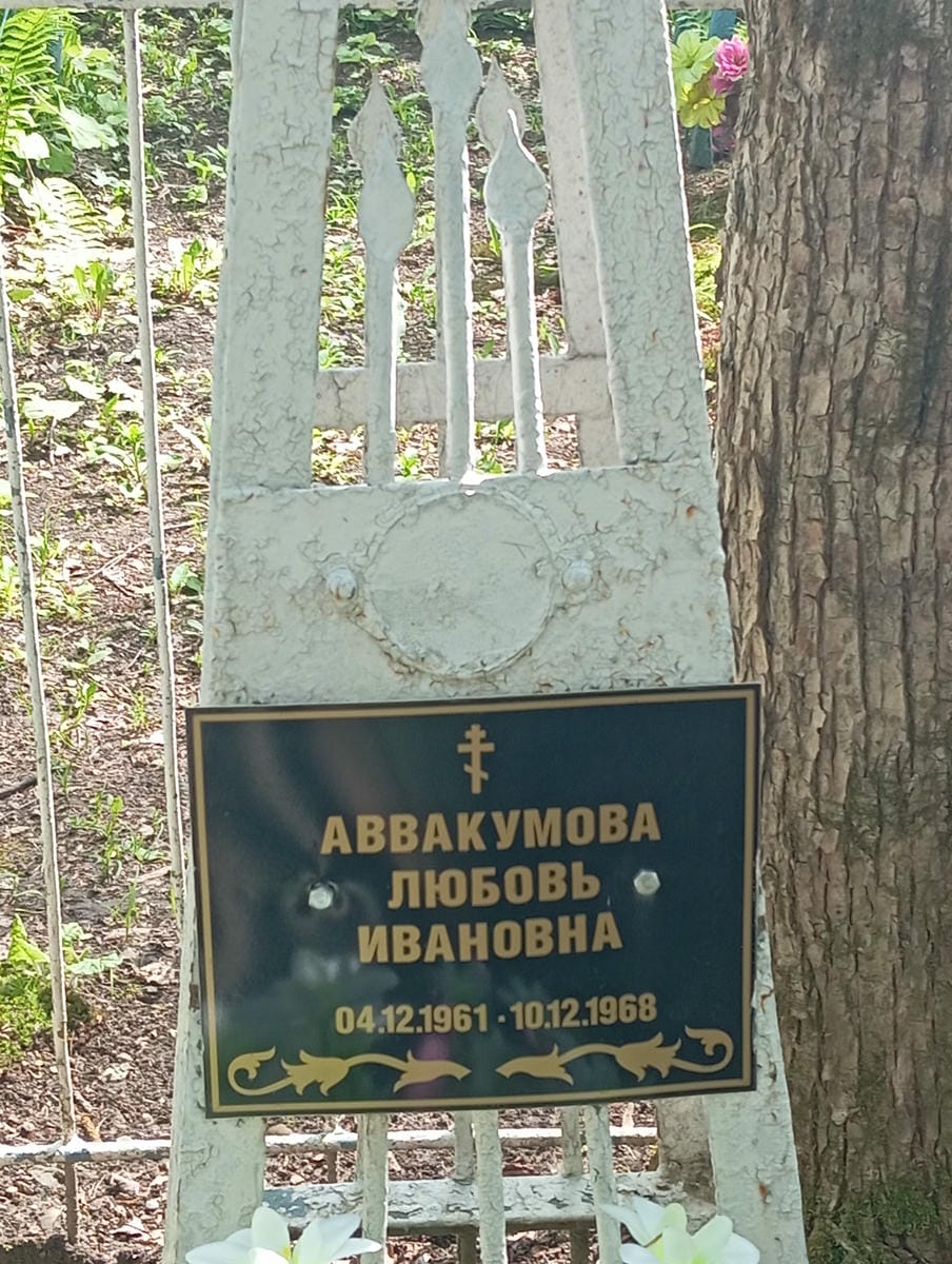 Аввакумова Любовь Ивановна