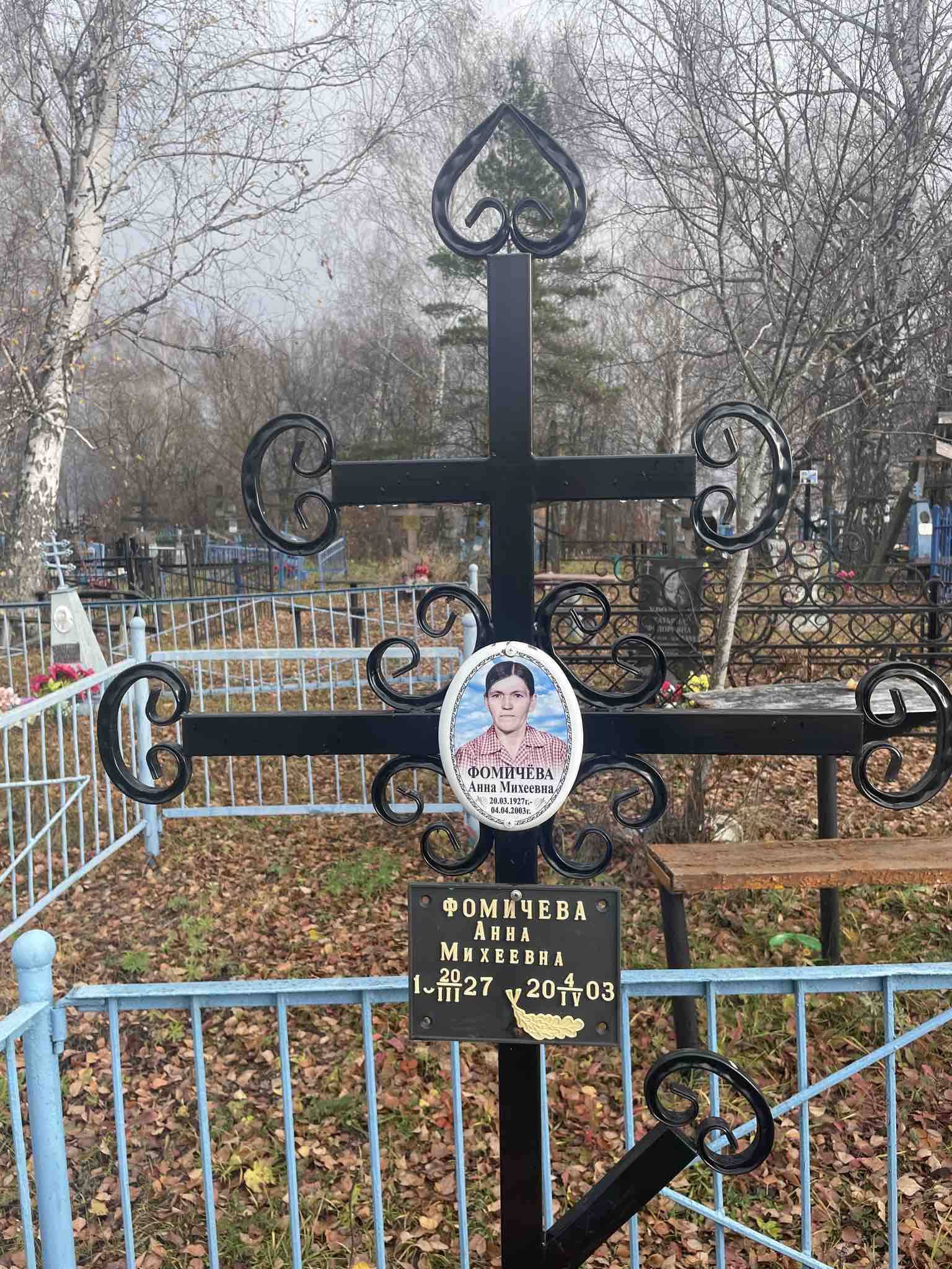 Фомичëва Анна Михеевна