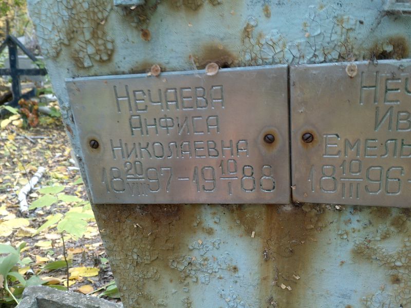 Анфиса Нечаева Николаевна