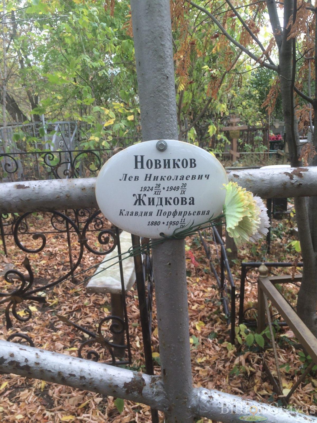 Жидкова Клавдия Порфирьевна