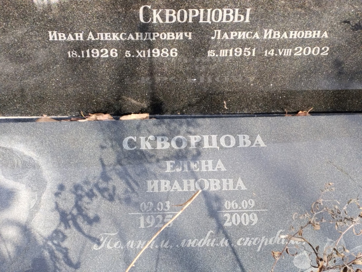 Скворцова Елена Ивановна