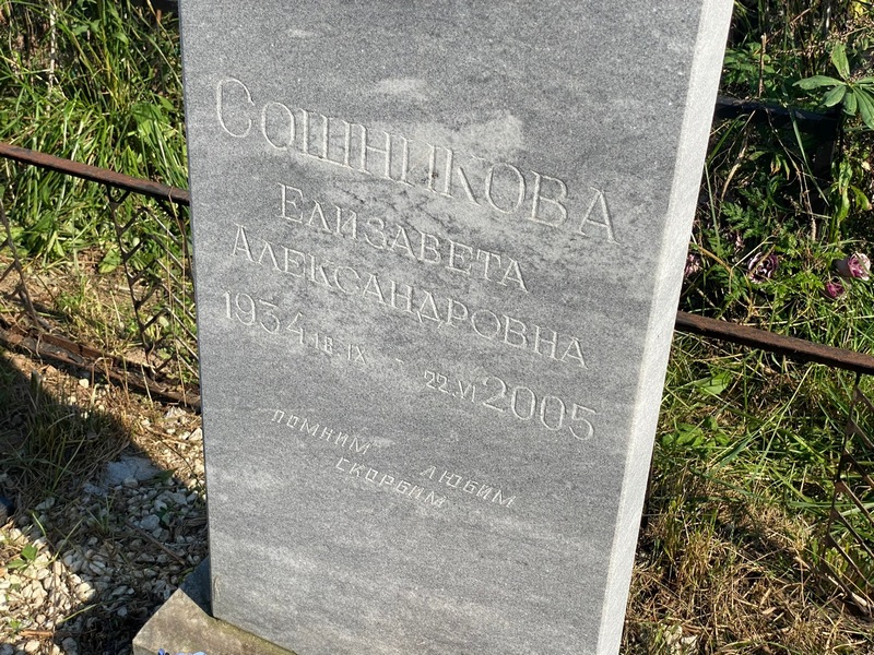 Сошникова