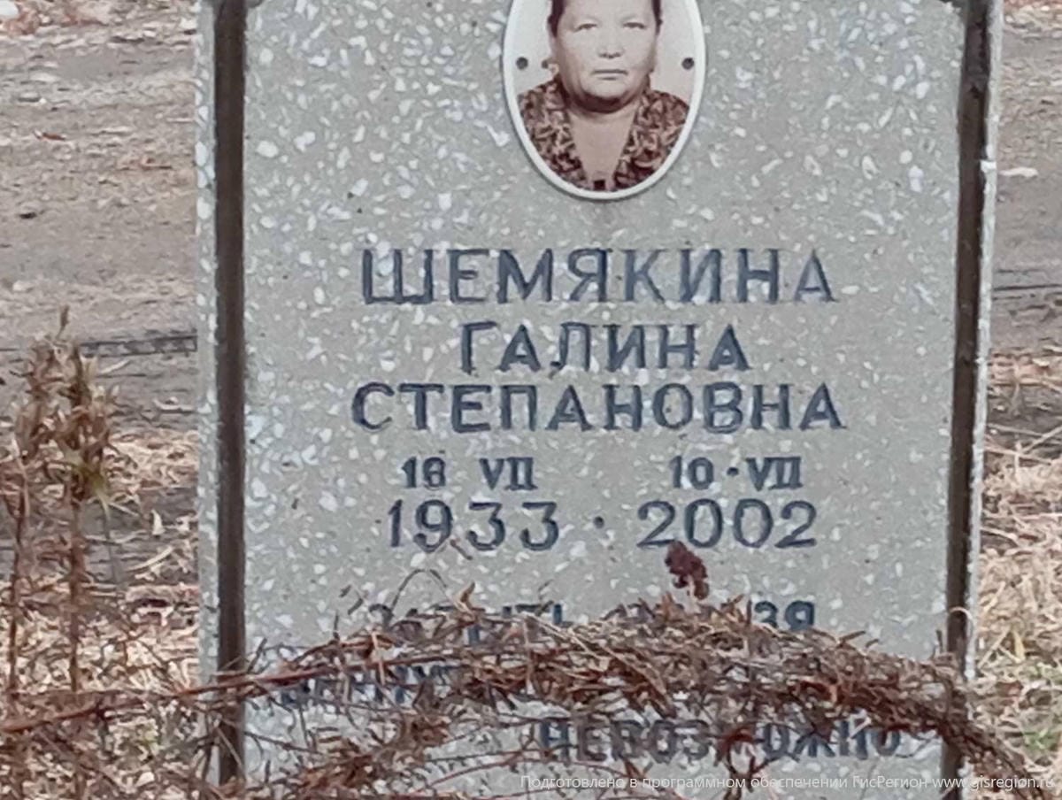 Шемякина Галина Степановна