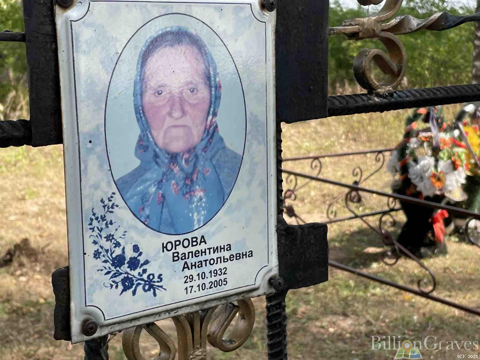 Юрова Валентина Анатольевна