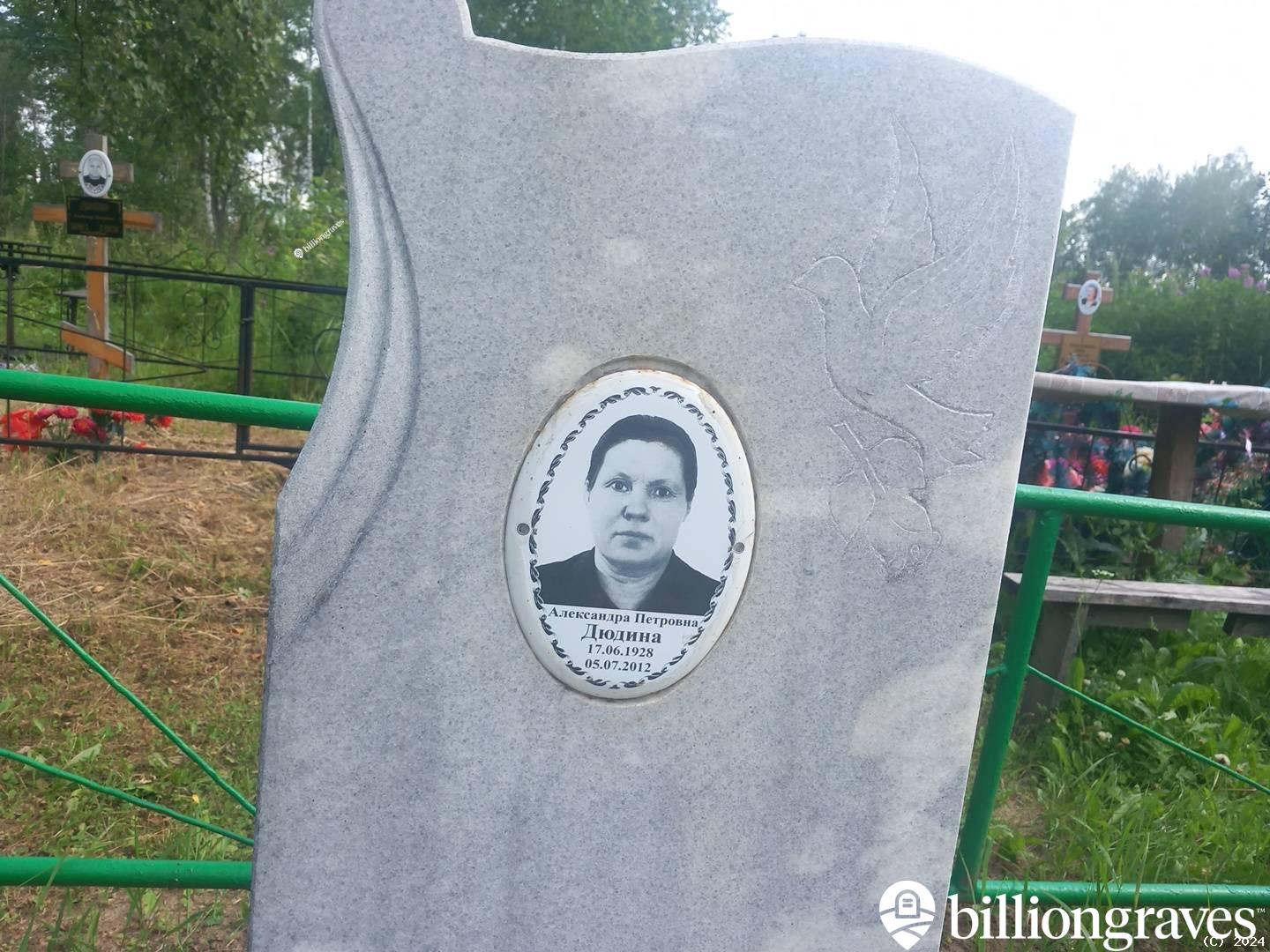 Дюдина Александра Петровна