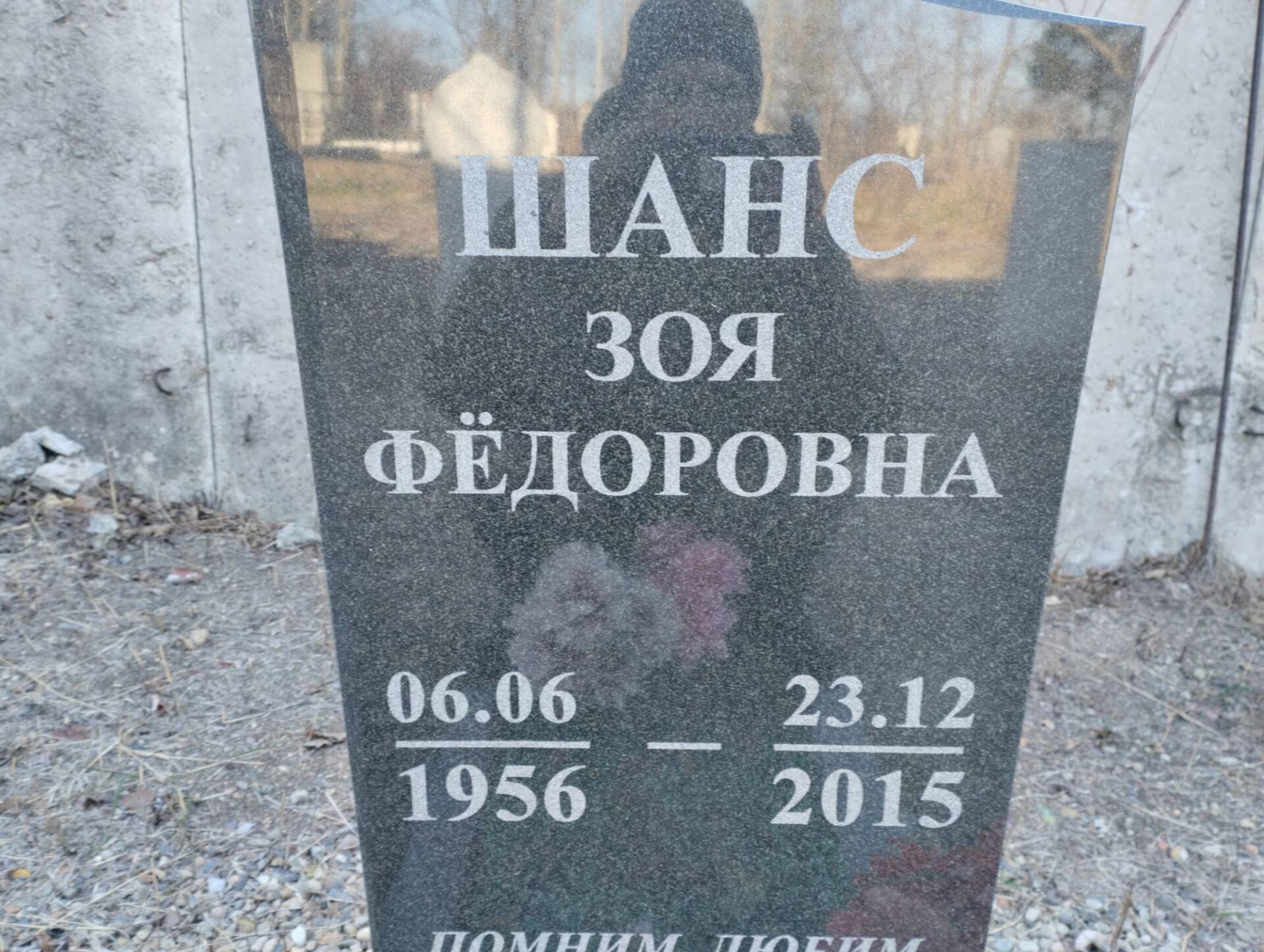 Шанс Зоя Фёдоровна