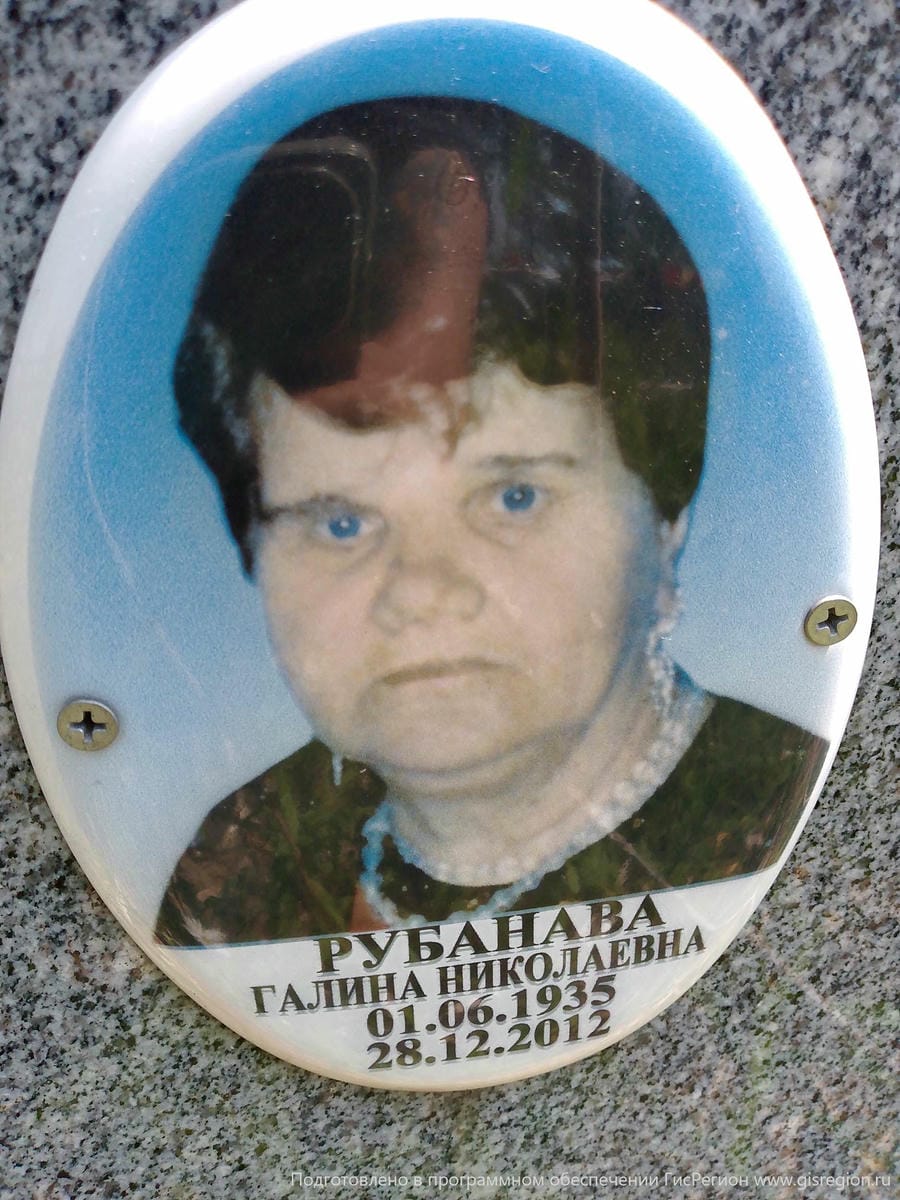 Рубанава Галина Николаевна