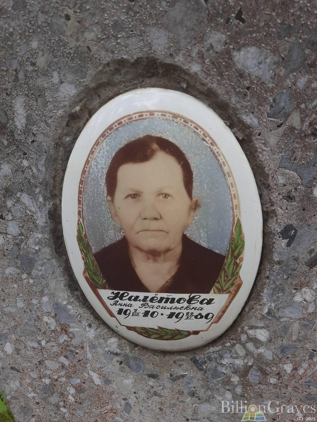 Налётова Анна Васильевна