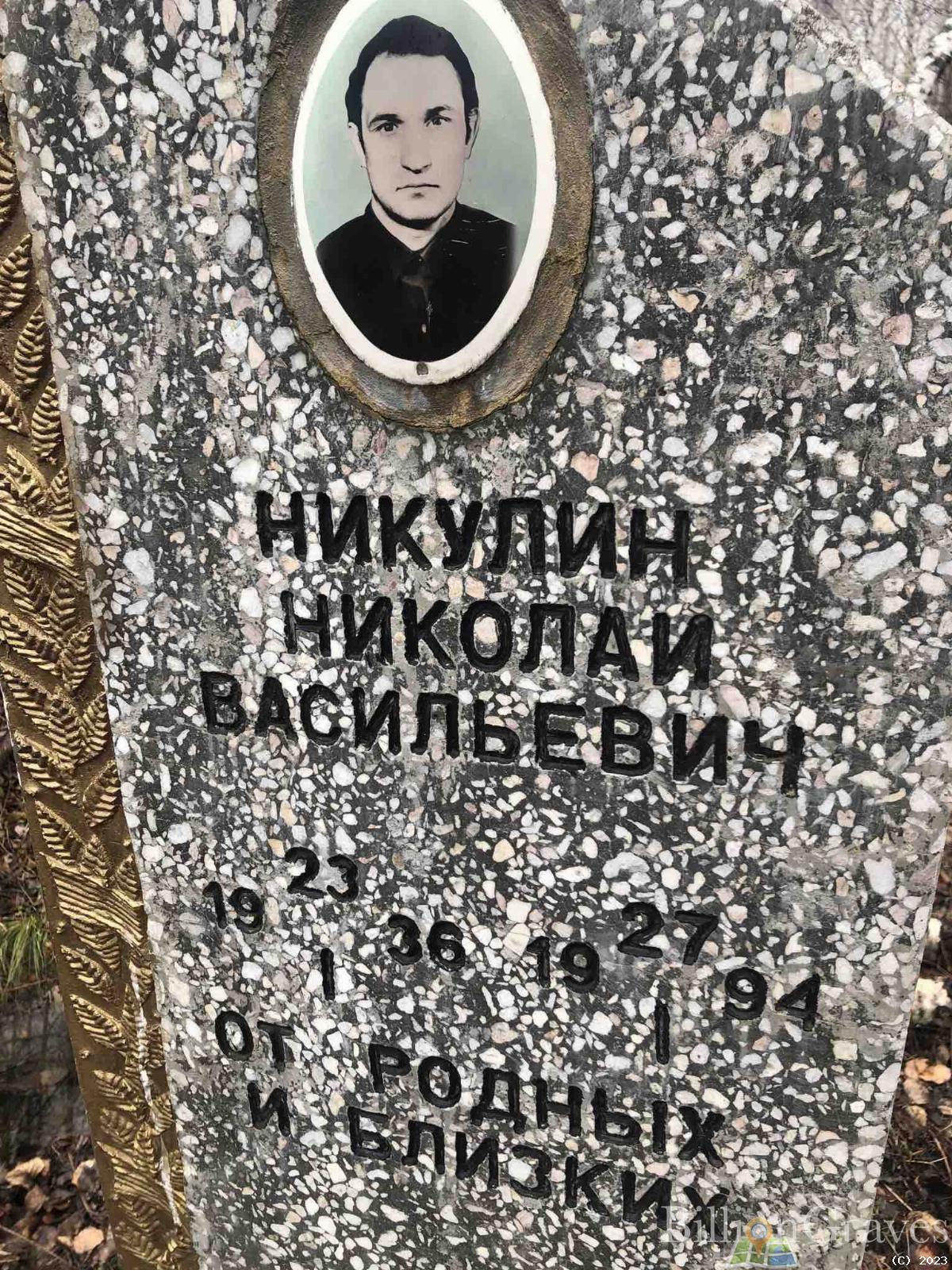 Никулин Николай Васильевич
