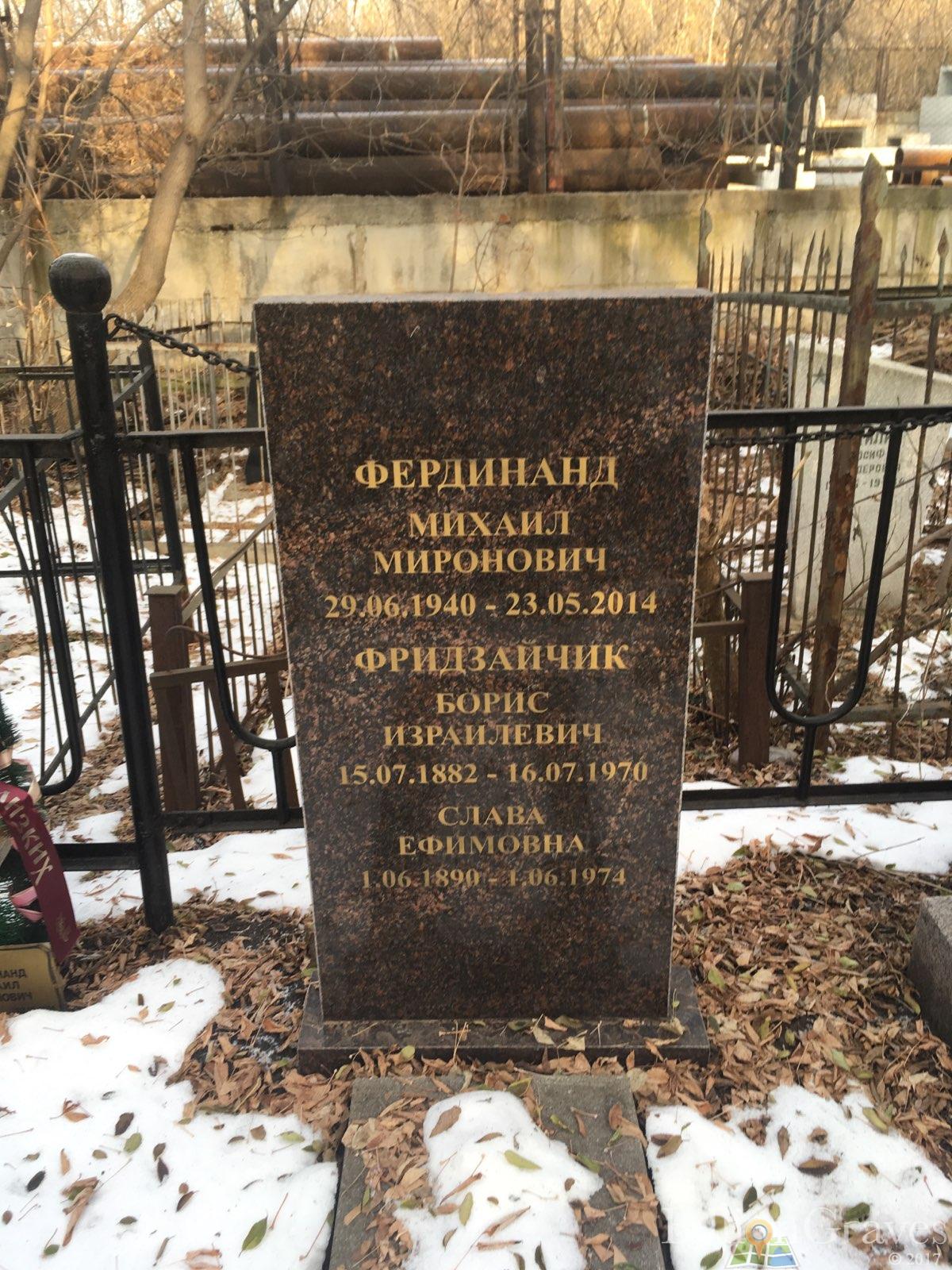 Фридзайчик Борис Израилевич