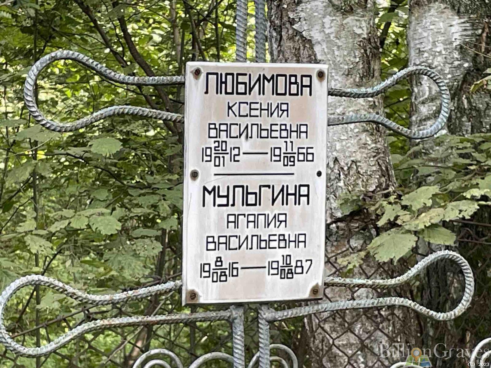 Любимова Ксения Васильевна