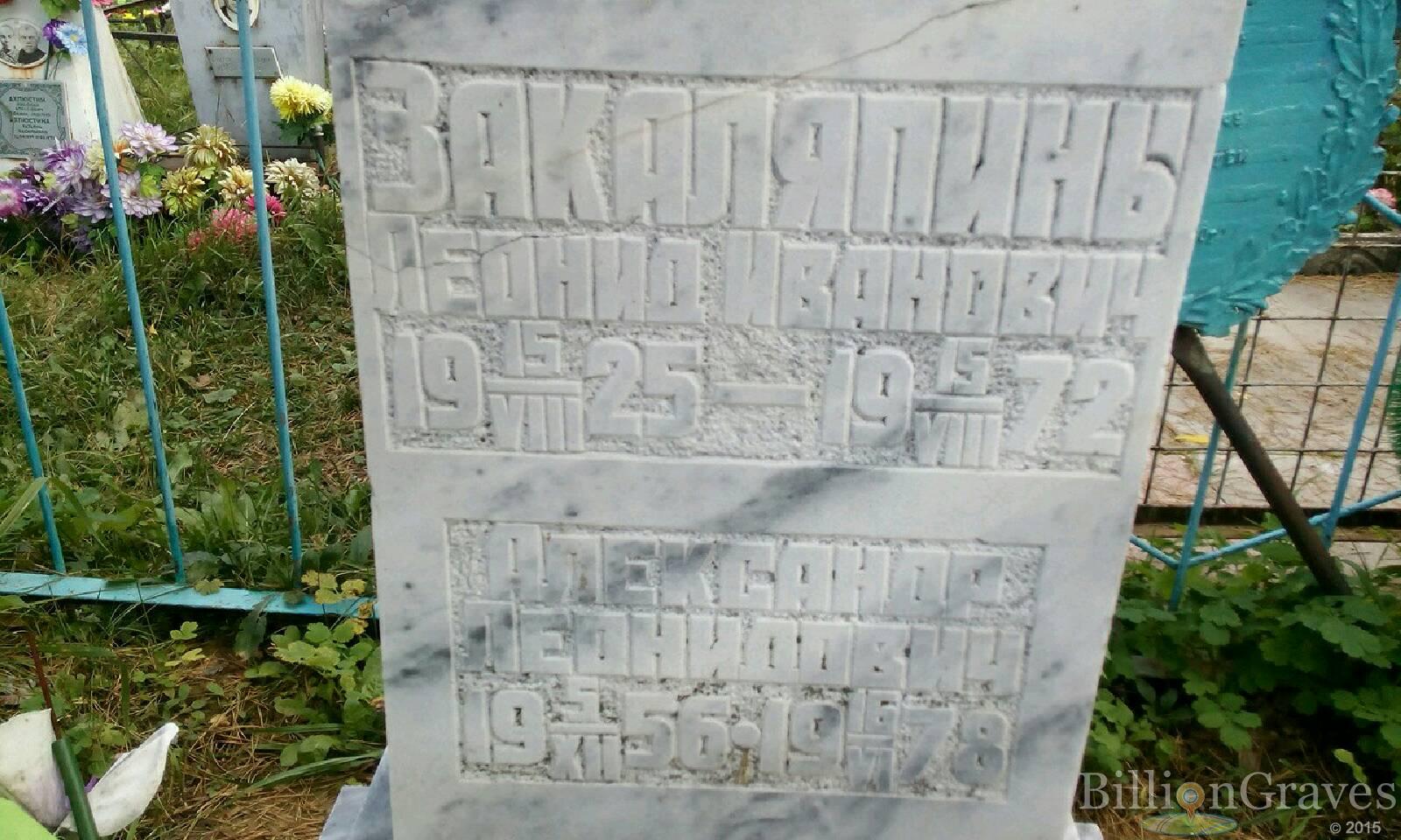 Закаляпин Александр Леонидович