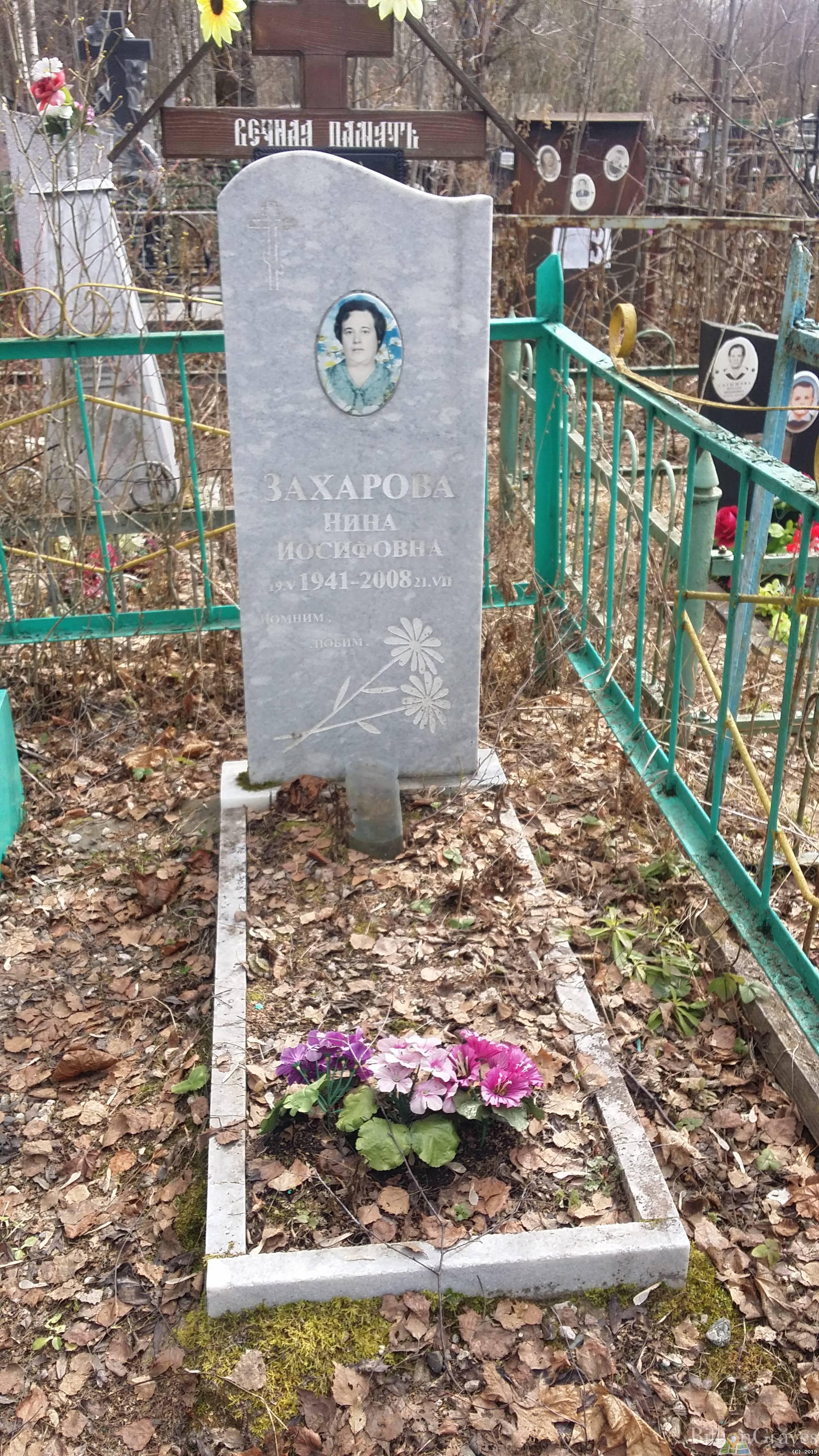 Захарова Нина Иосифовна