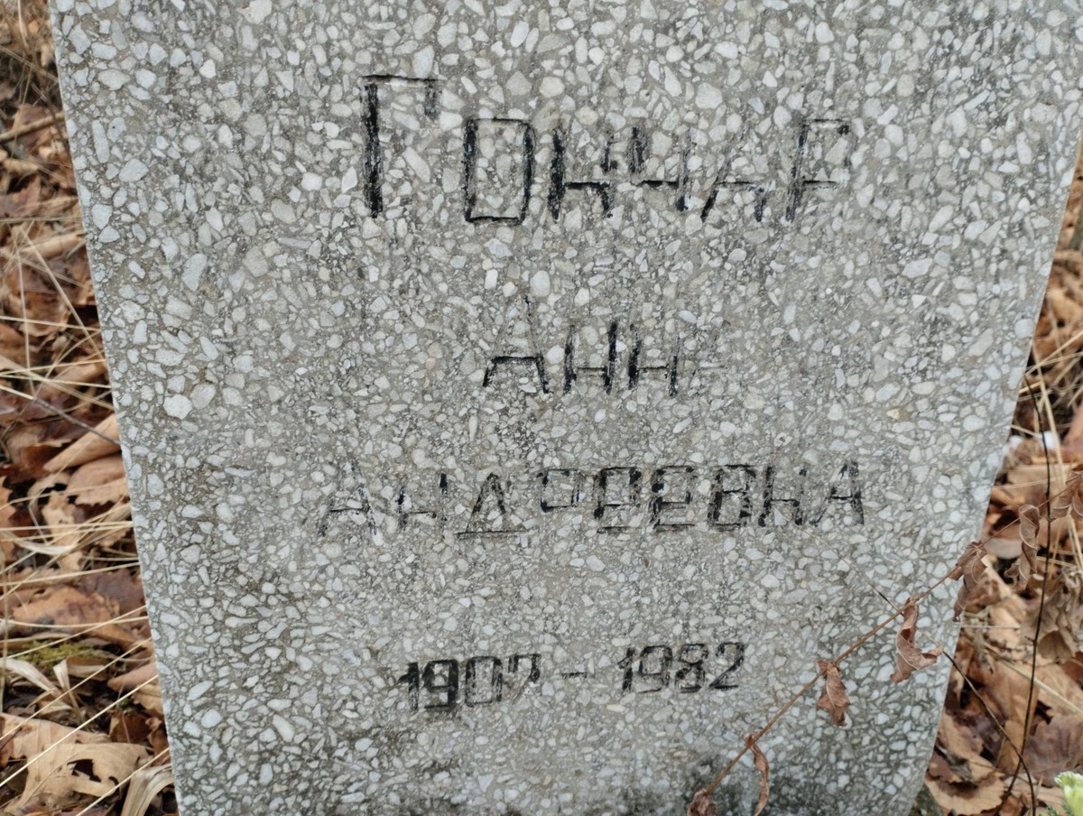 Гончар Анна Андреевна