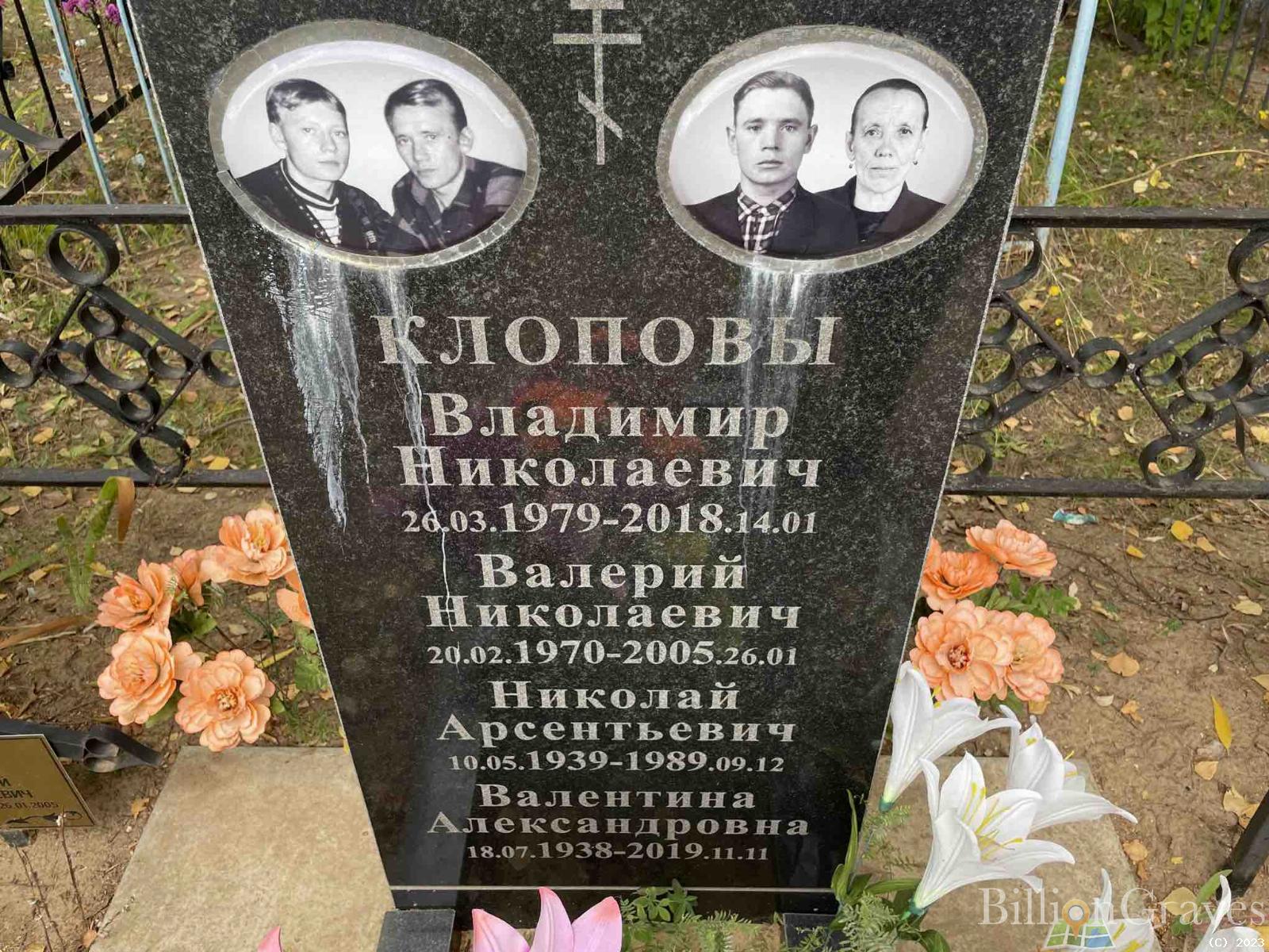 Клопов Валерий Николаевич