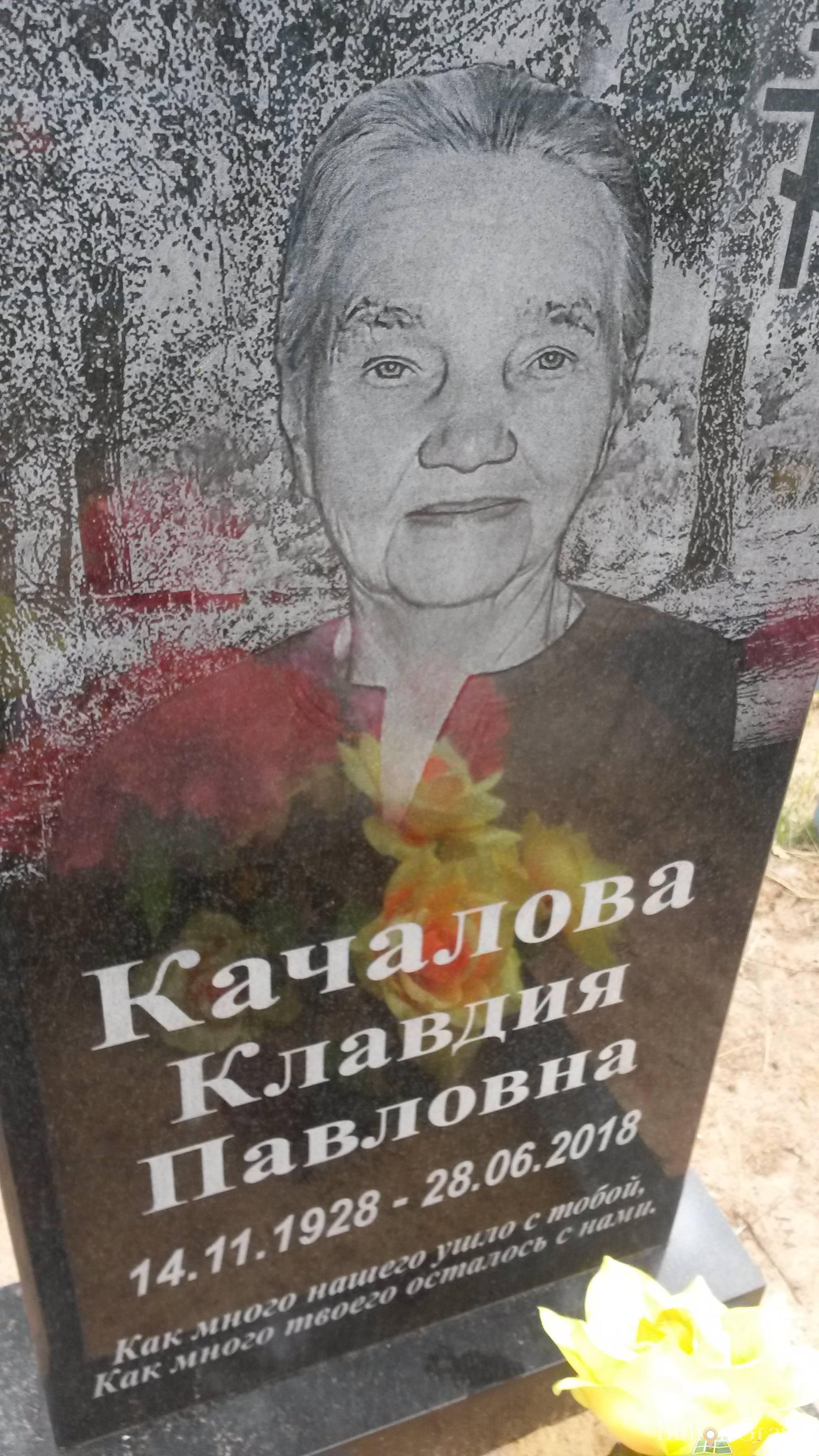 Качалова Клавдия Павловна