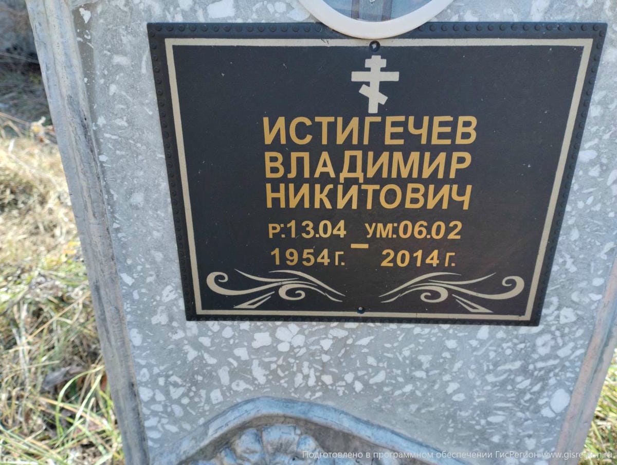Истигечев Владимир Никитович
